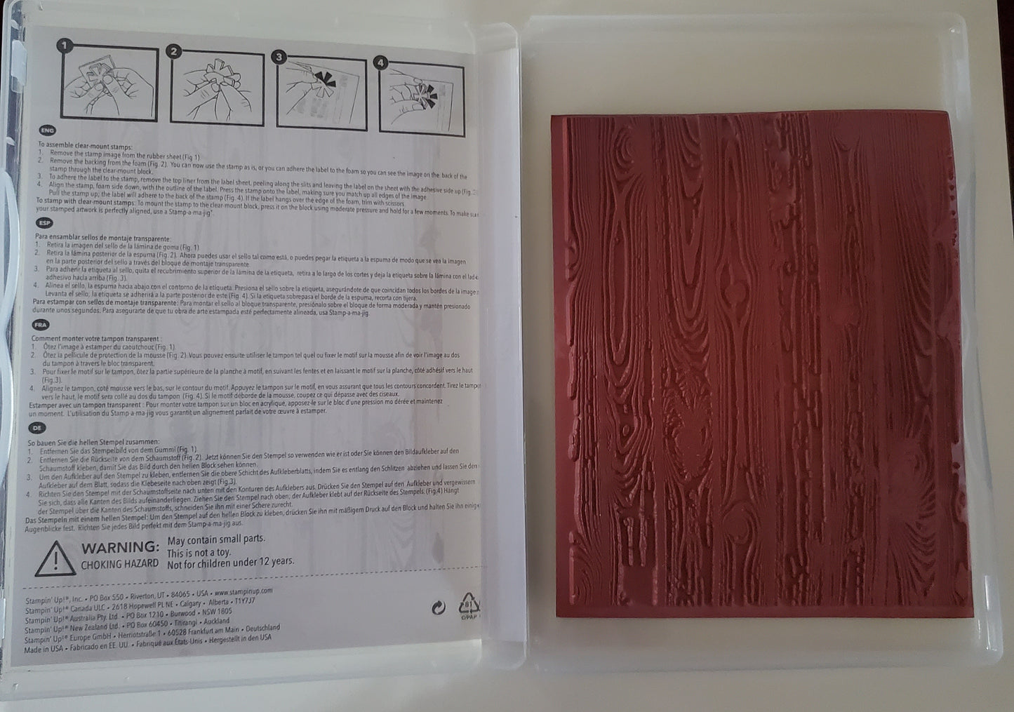 Stampin' UP! "Hardwood" Stamp Set