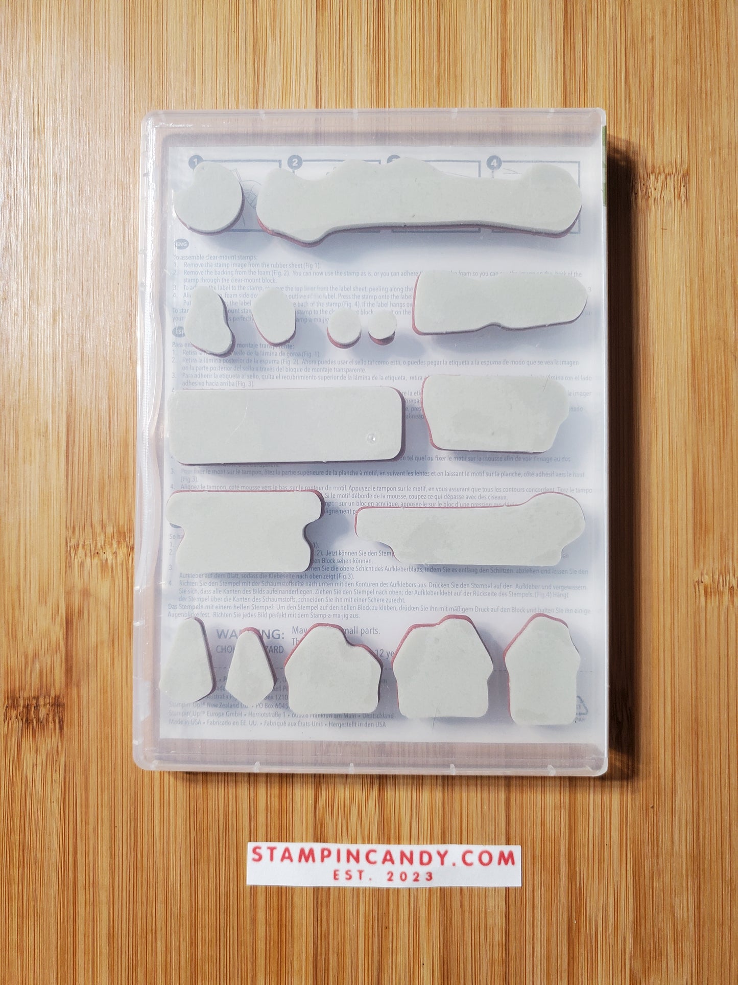 Stampin' UP! "Hearts Come Home" Stamp Set *STICKERS MISSING*