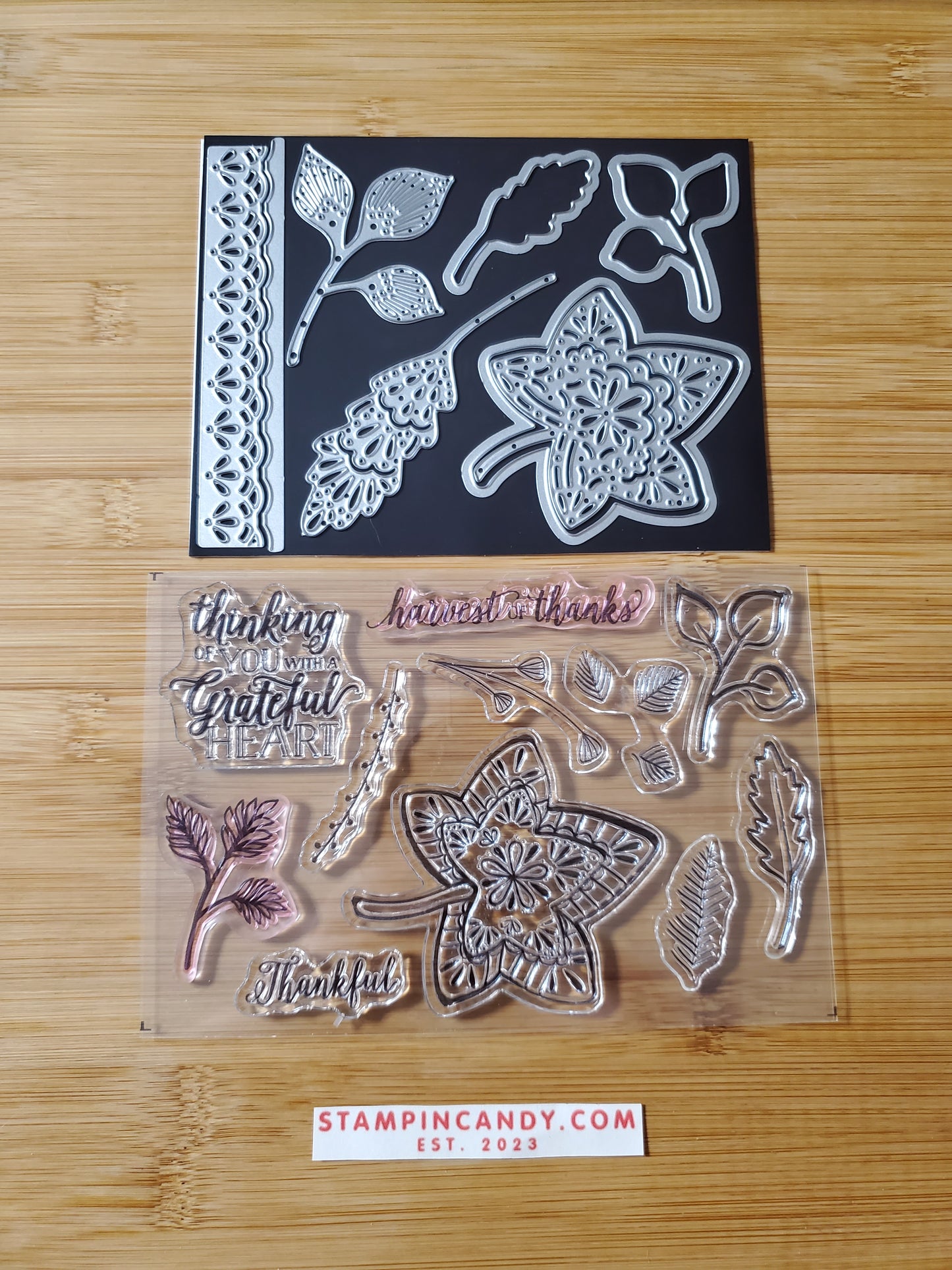 Stampin' UP! "Falling For Leaves" Stamp Set with "Detailed Leaves" Dies
