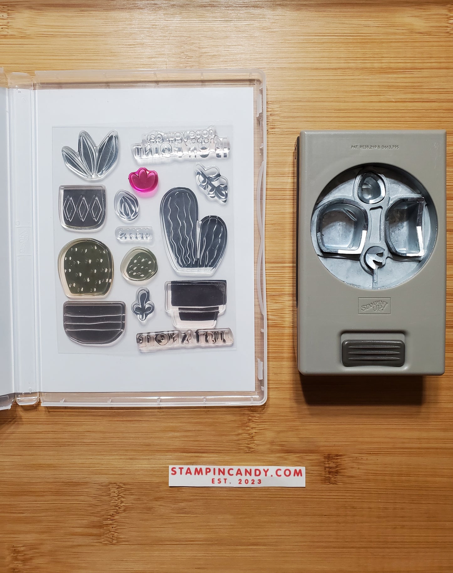 Stampin' UP! "Cactus Cuties" Stamp Set with Coordinating Punch