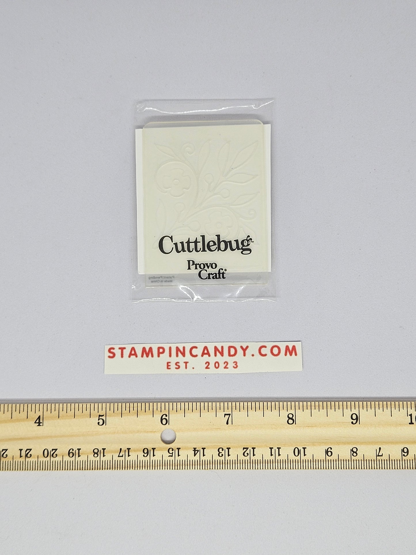 Cuttlebug Provo Craft with Ice Cream Cone Stamp