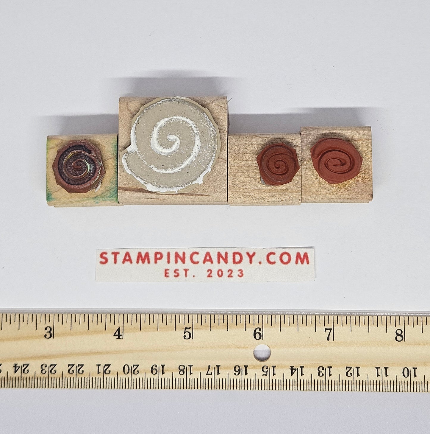 4 Pack of Swirl Stamps