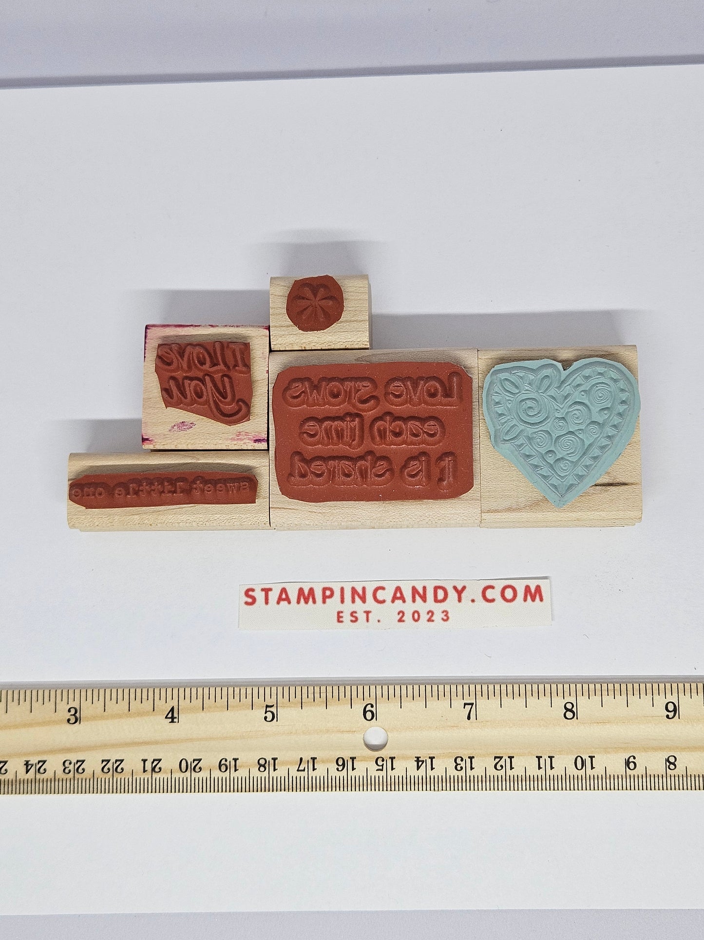 5 Pack of Love Stamps