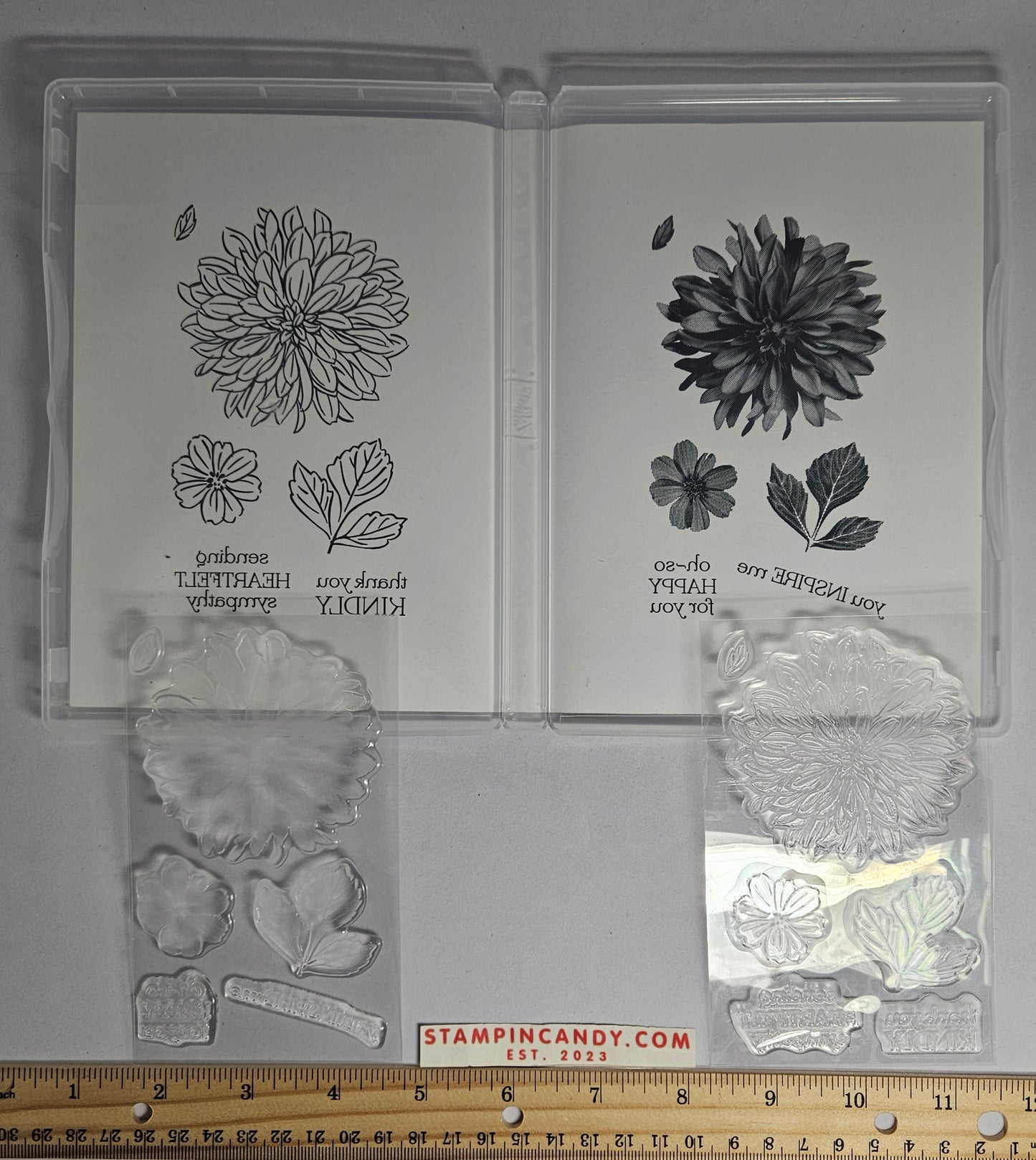 Stampin Up - Delicate Dahlias