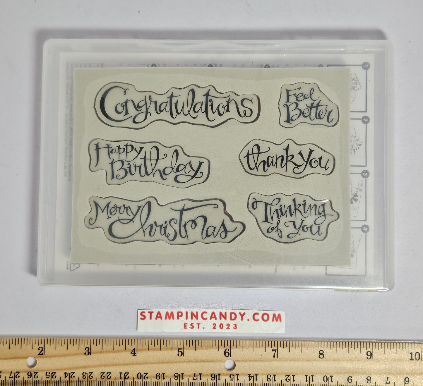 Stampin Up - Sassy Salutations