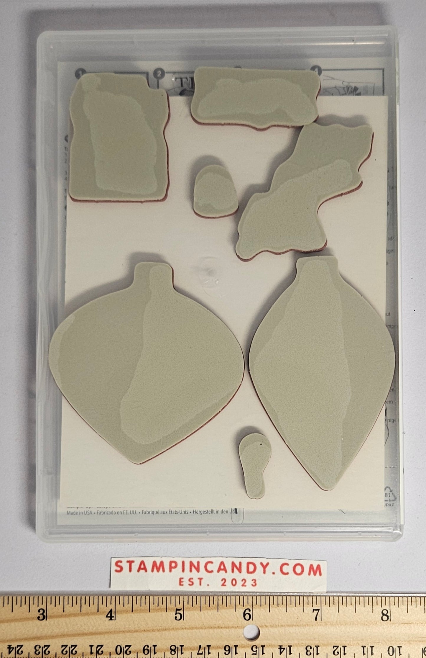 Stampin Up - Embellished Ornaments with Dies