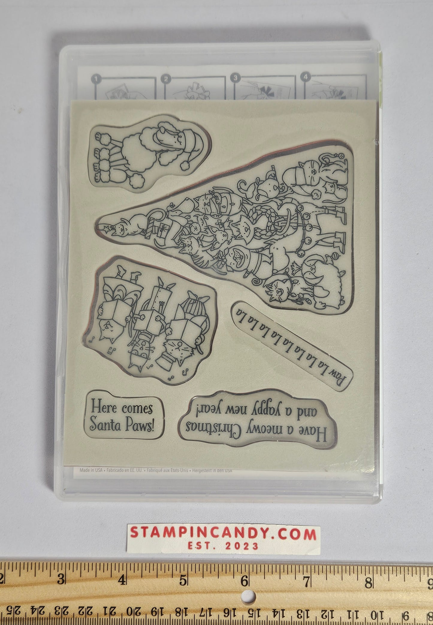 Stampin Up - Santa Paws