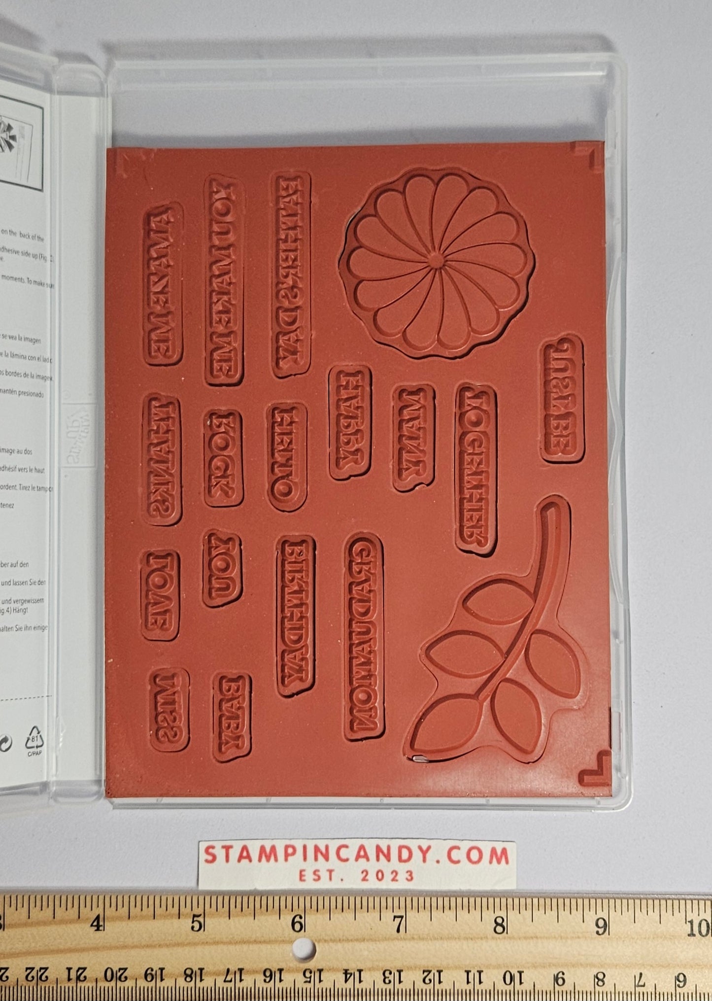 Stampin Up - Crazy About You *Set 1 of 2 ONLY*