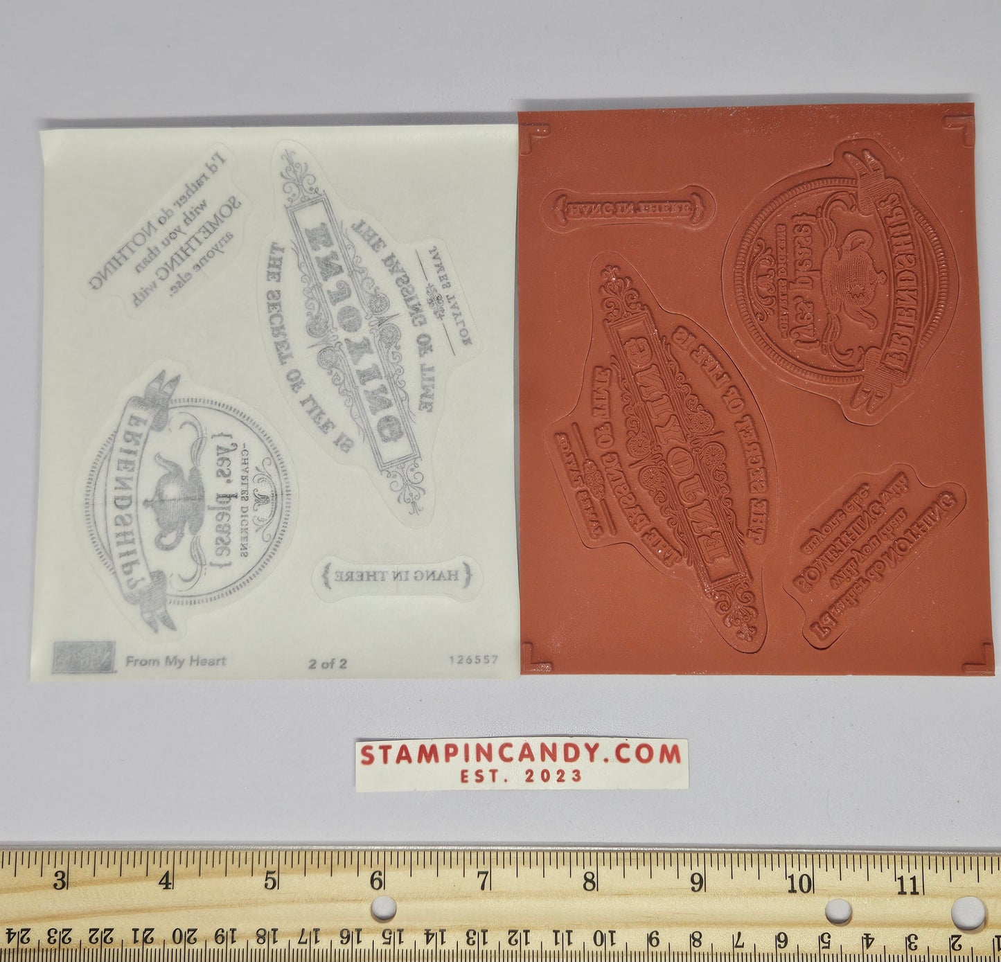 Stampin Up - From My Heart *Set 2 of 2 ONLY*