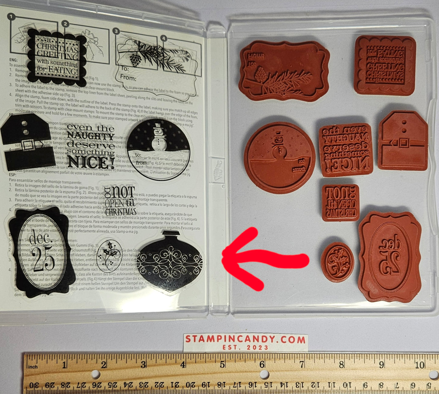 Stampin Up - Tags til Christmas *1 Missing Stamp*