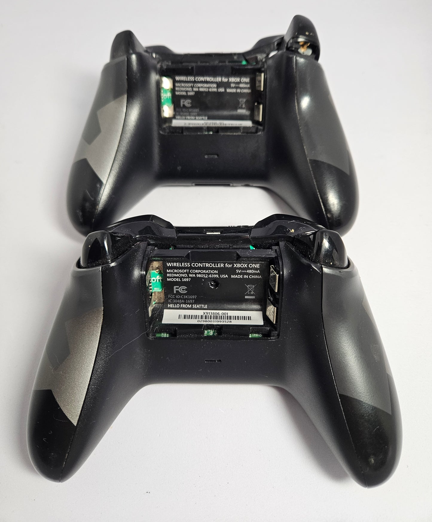 XBox One Wireless Controllers - Model 1697 - For Parts Only!