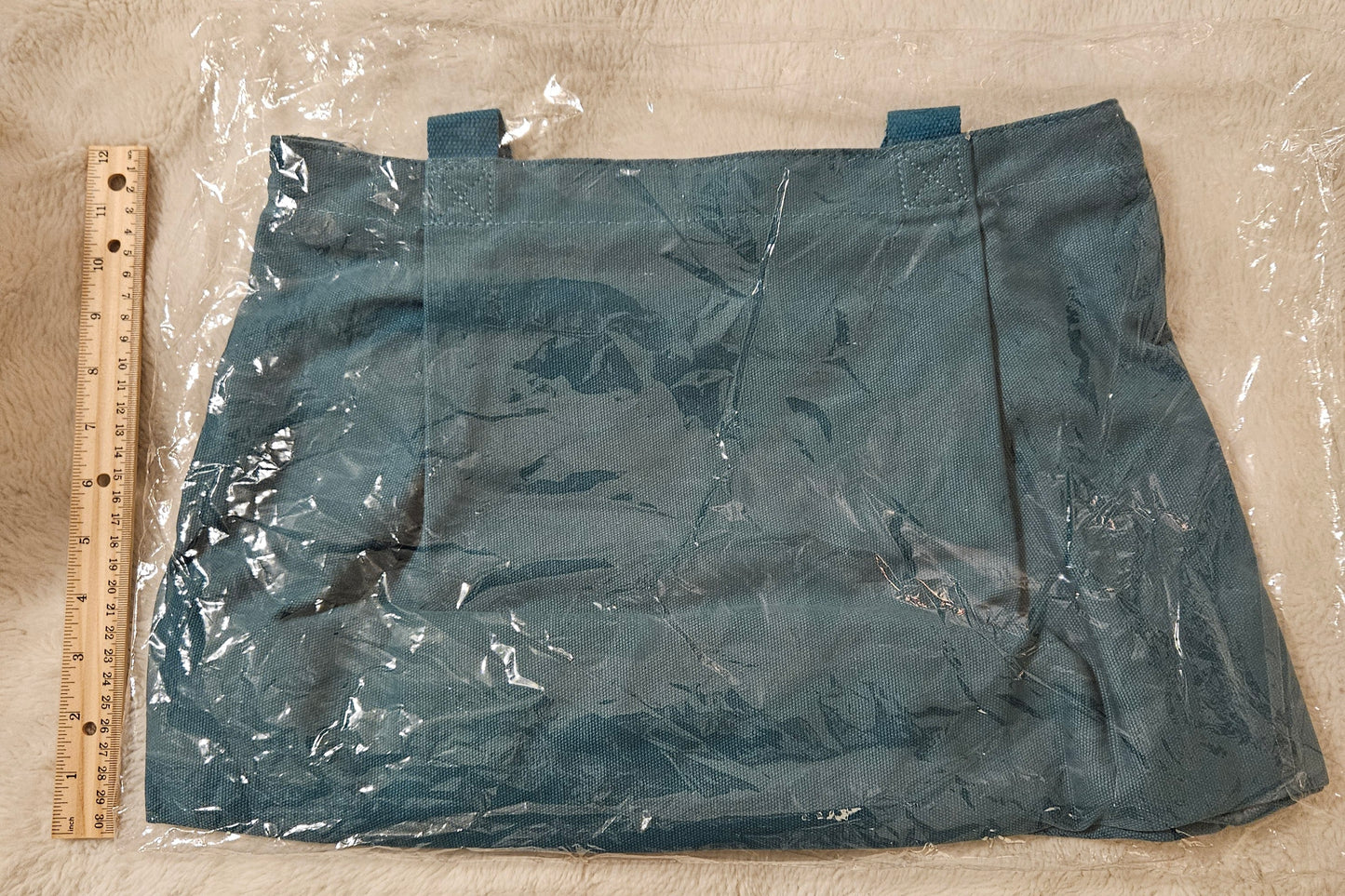 Stampin Up - Blue/Green Leaf Bag/Tote