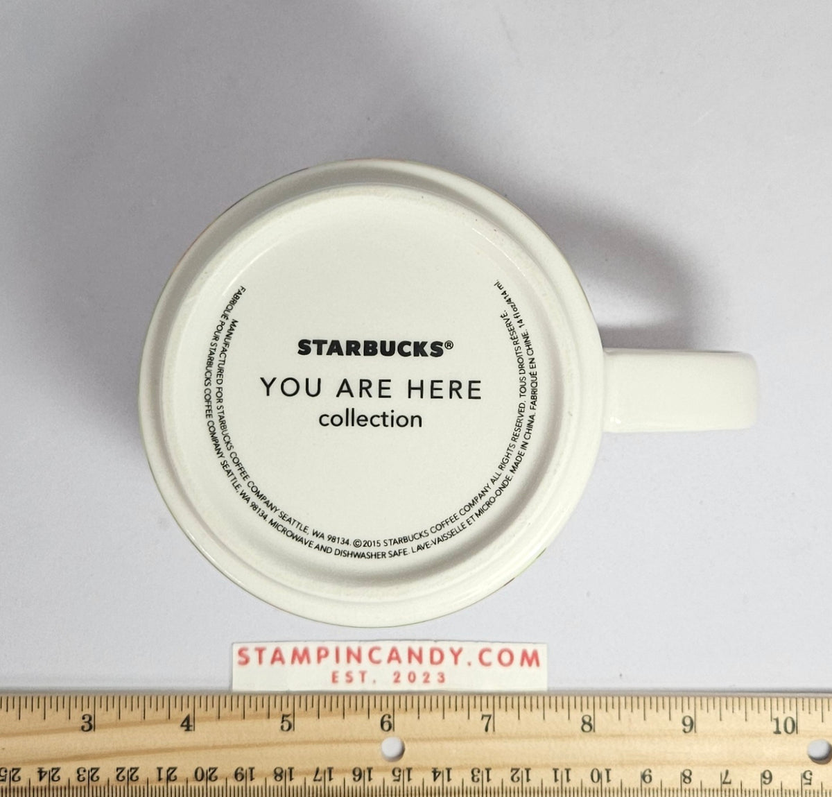 2015 Starbucks - Texas 14 oz Mug "You Are Here" Series
