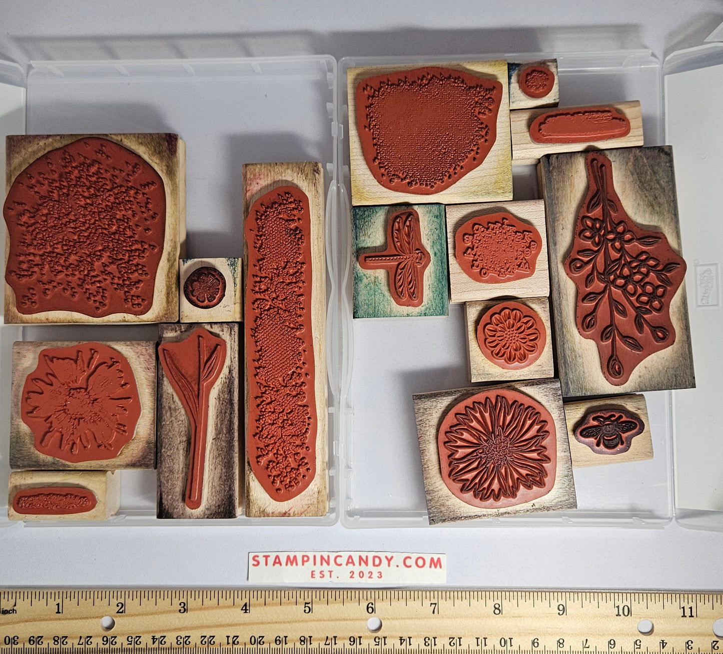 Stampin Up - Touches of Texture (Sets 1 and 2)