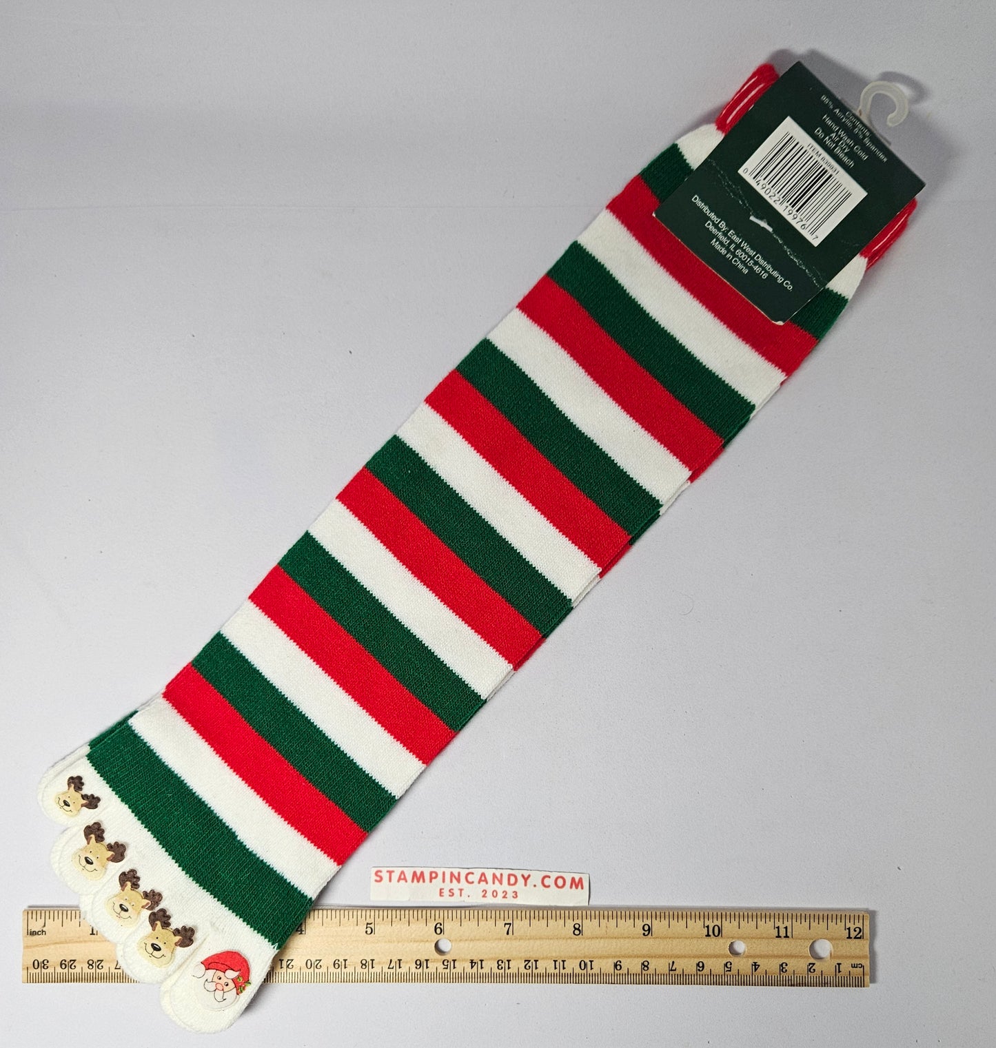 Christmas Toe Socks - Fashion Fun - W 9-11