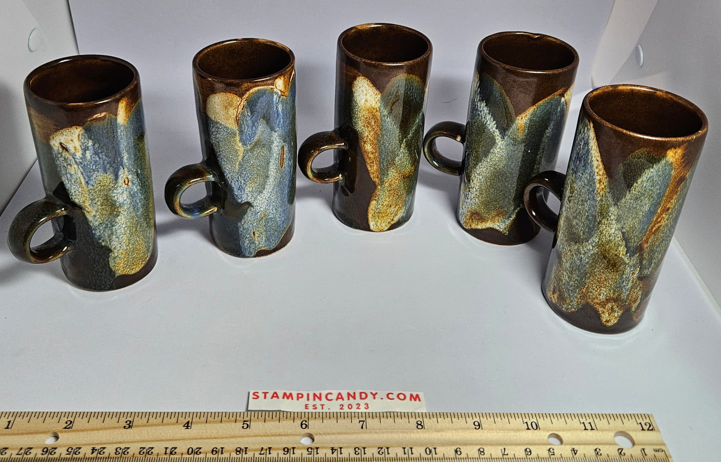 5 Caffe D'Vita Tall Shot Mugs