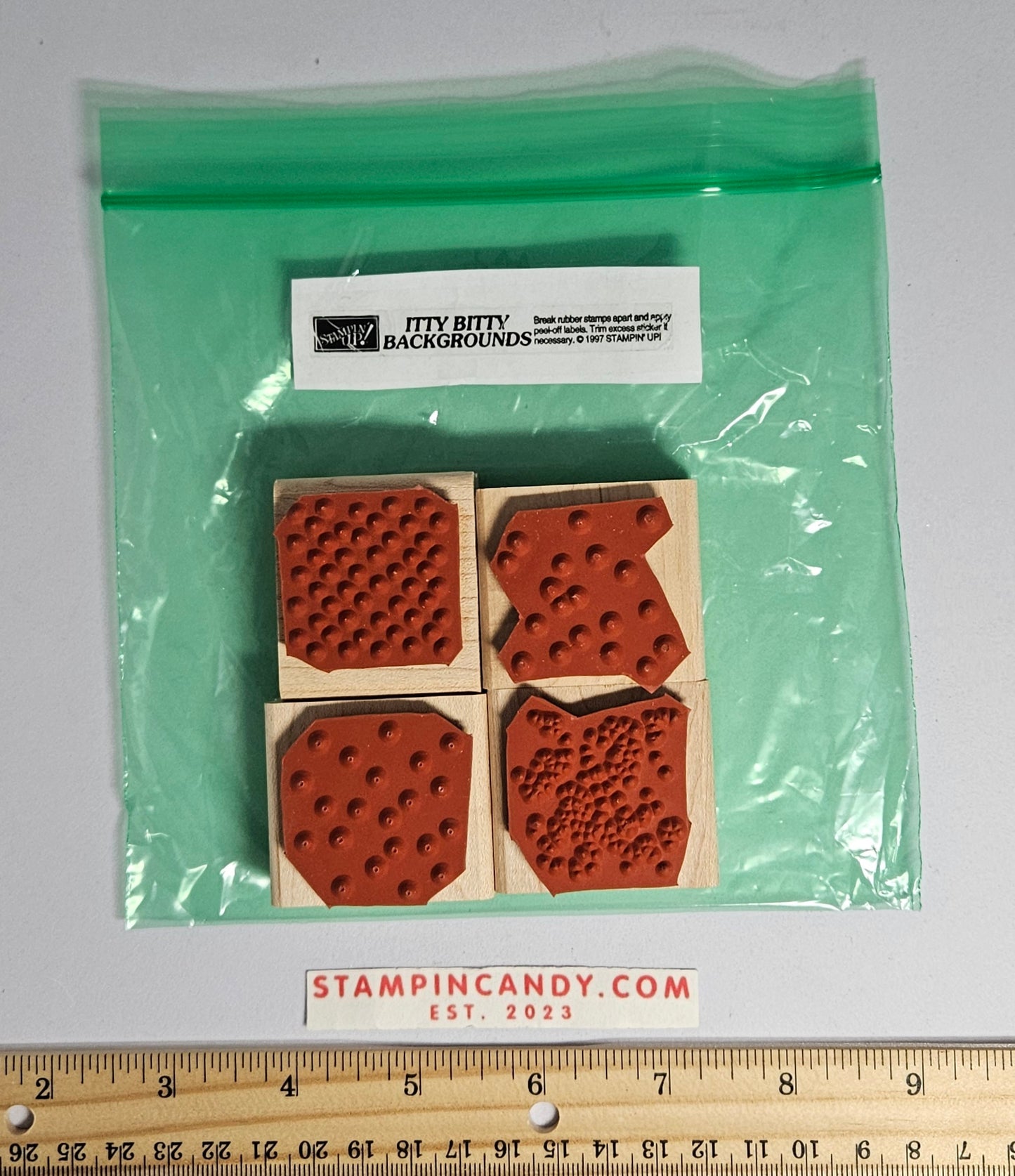 Stampin Up - Itty Bitty Backgrounds (No Case)