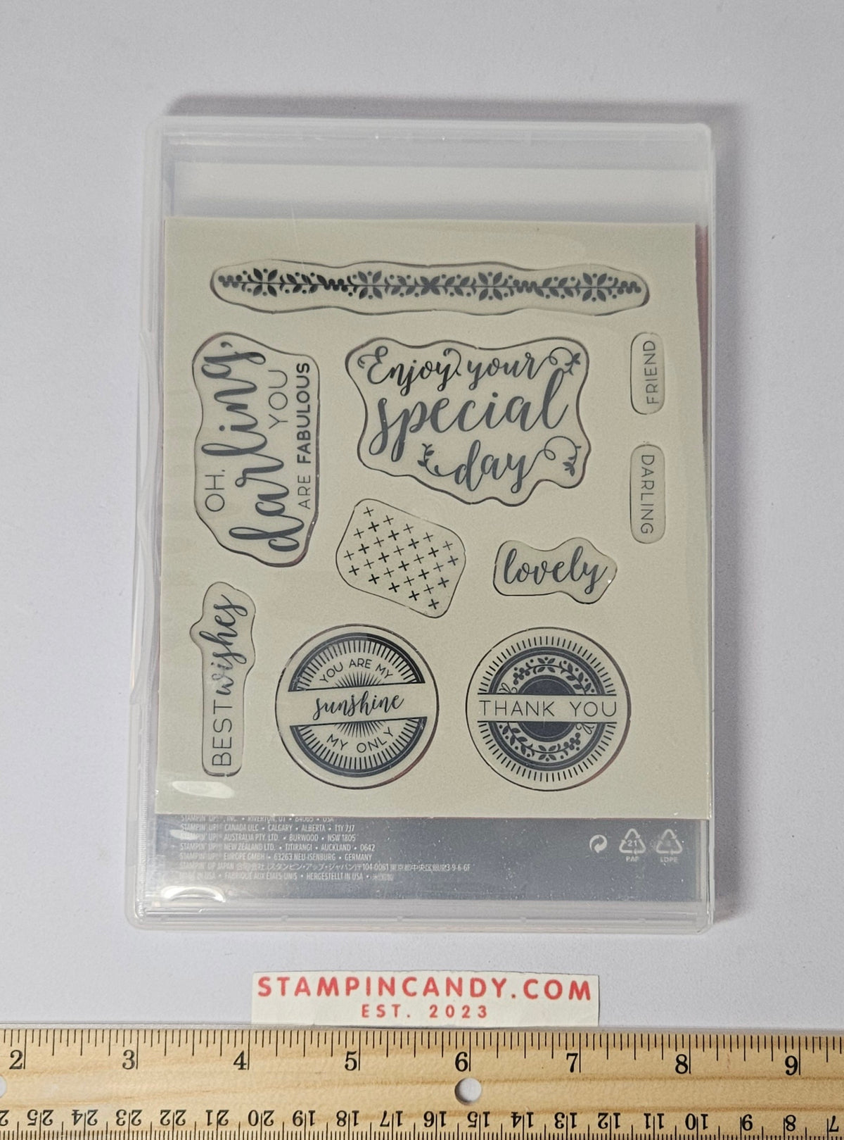 Stampin Up - Stitched All Around