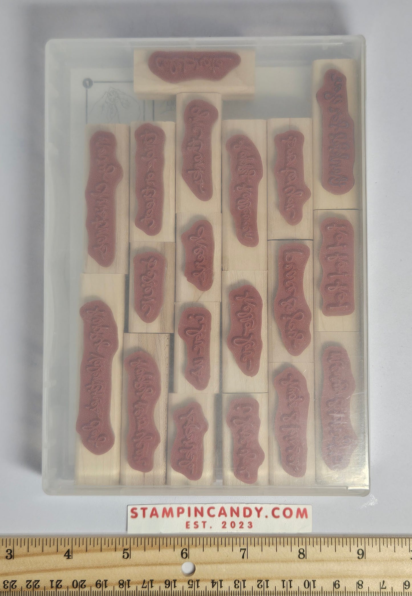 Stampin Up - Good Greetings (Wood Block Version)