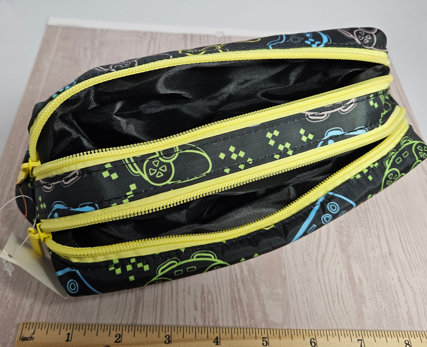 Dual-Pocketed Gaming Themed Accessories Bag