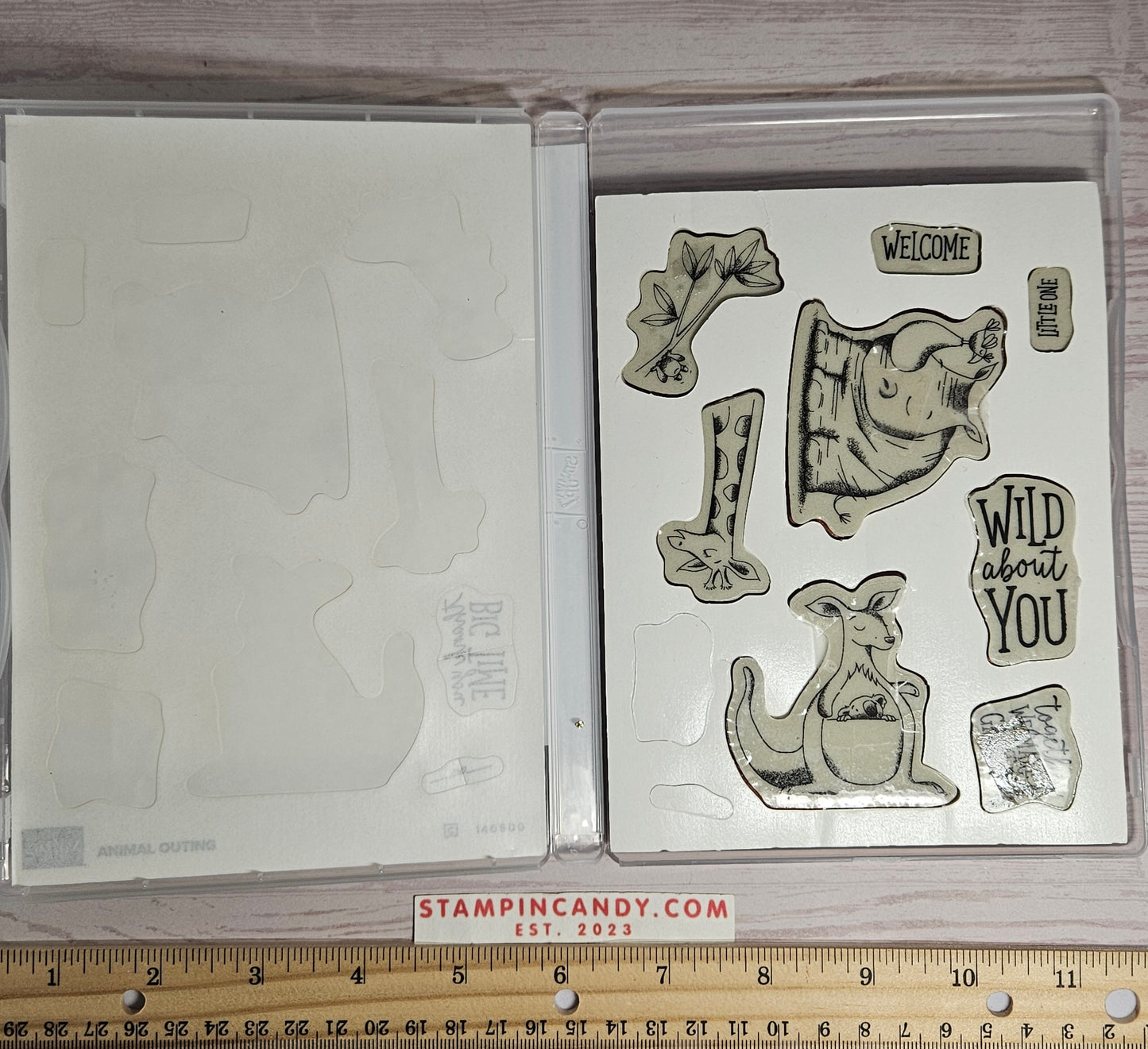 Stampin Up - Animal Outing with Animal Friends Dies