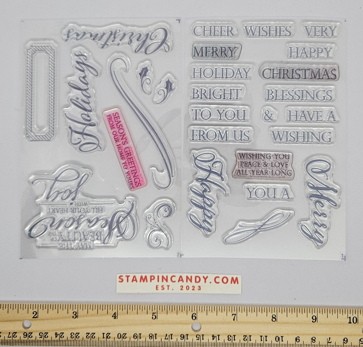 Stampin Up - Merry Christmas to All w/ Merry Christmas Dies