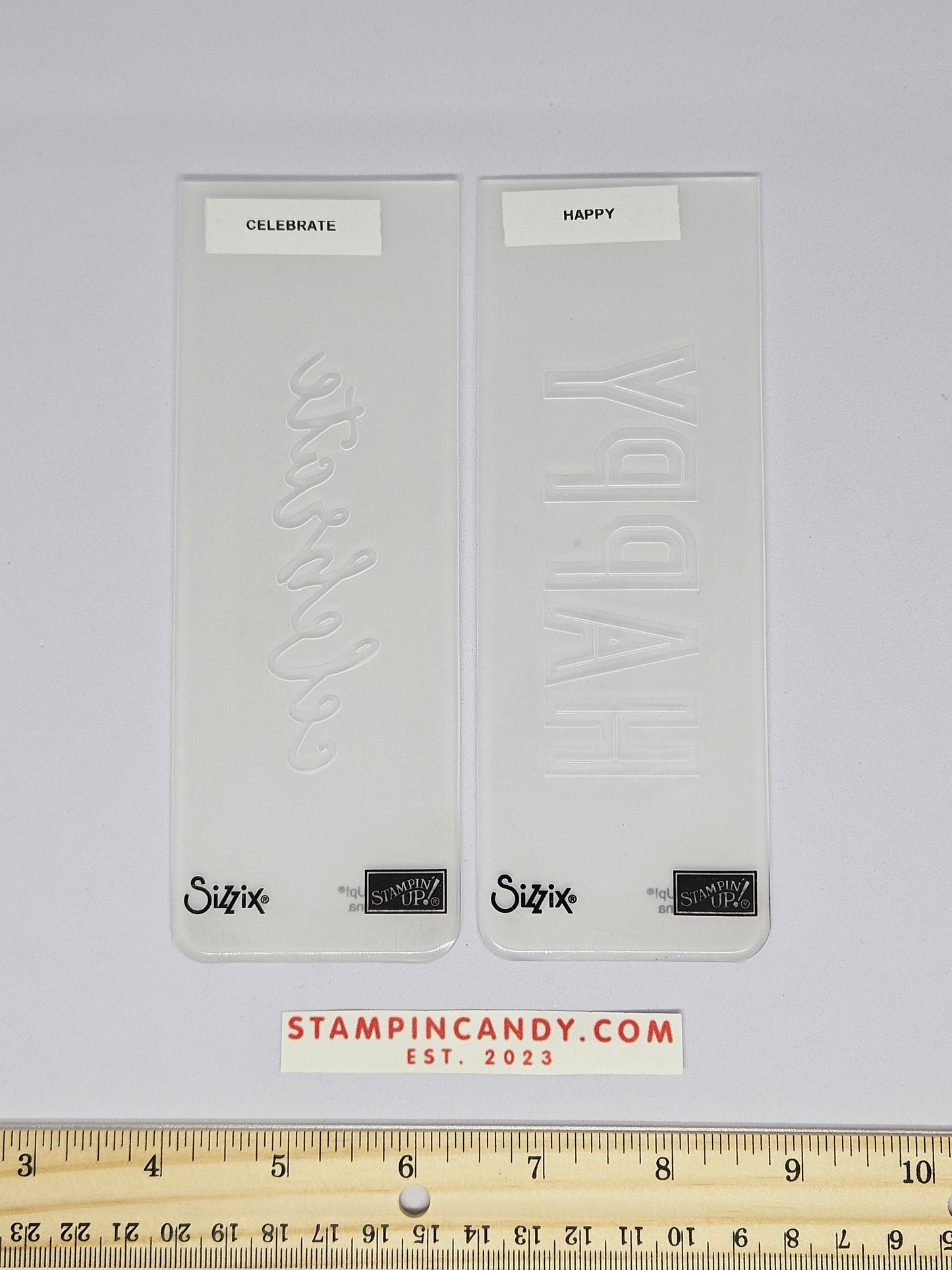 Stampin Up - Big Shot Sizzix - Celebrations Duo Embossing Folder