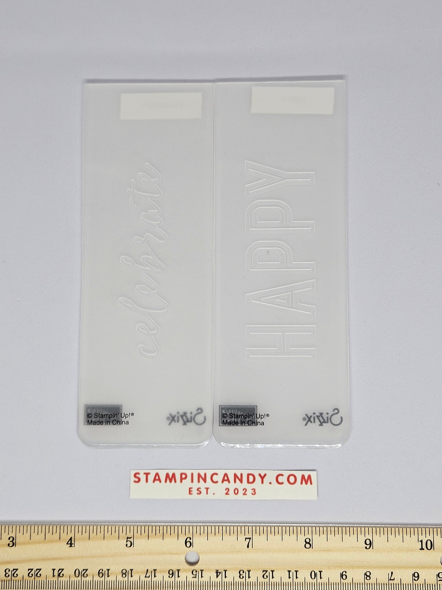 Stampin Up - Big Shot Sizzix - Celebrations Duo Embossing Folder