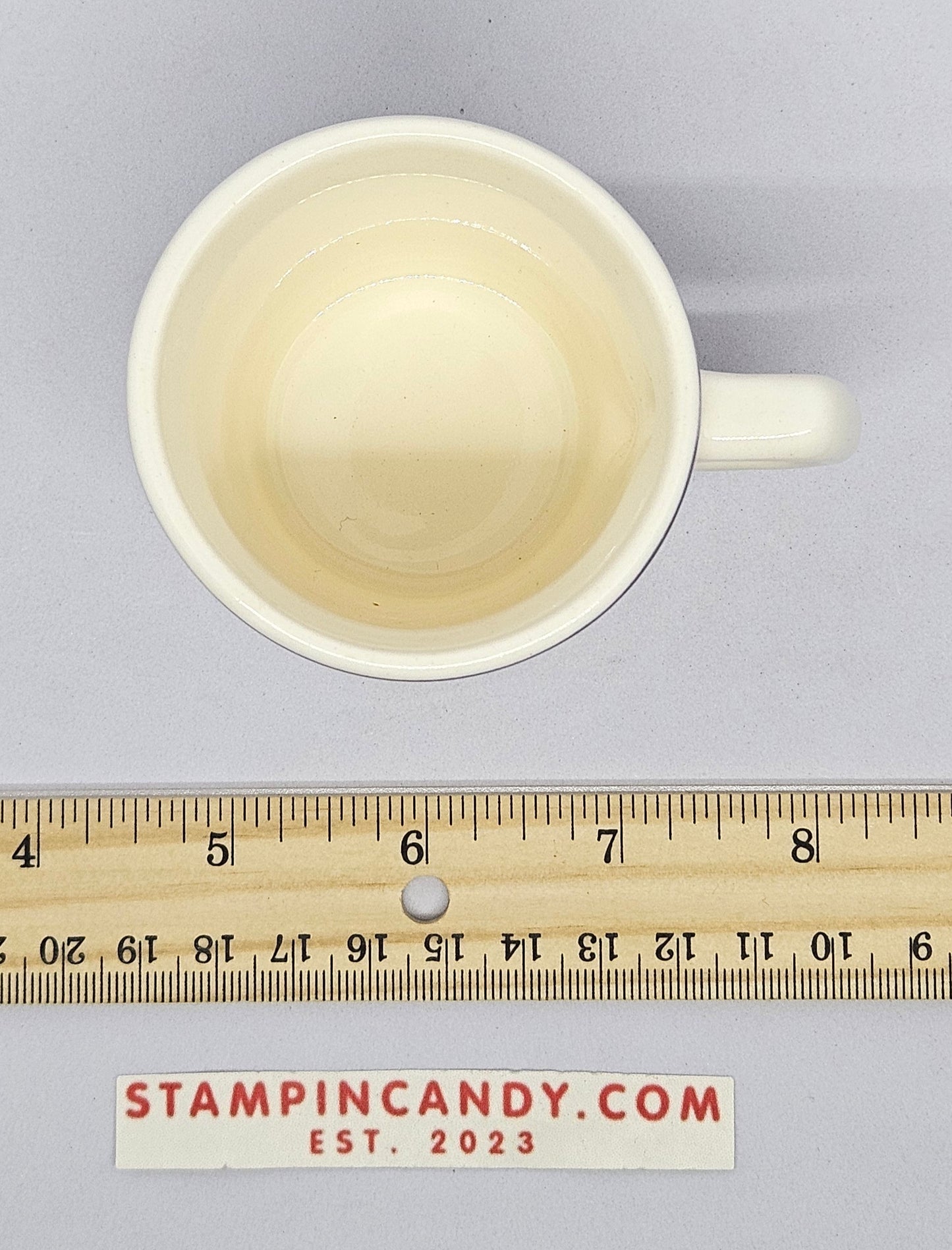 1982 Franklin Porcelin - Antique Miniature Shaving Mug - Autocar