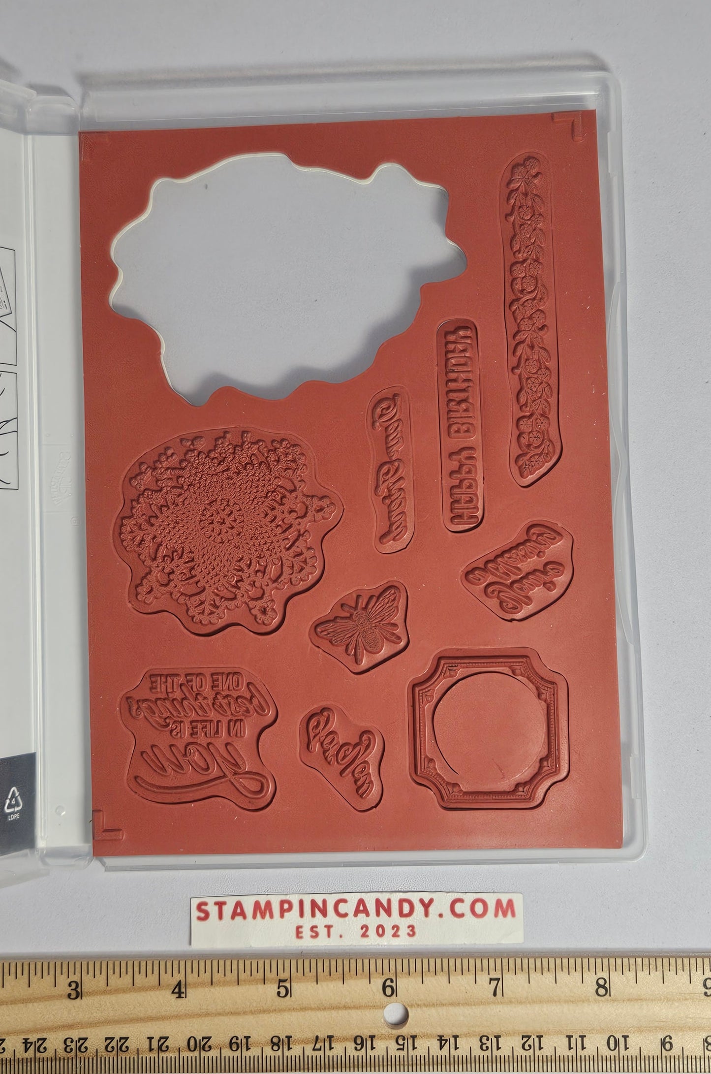 Stampin Up - Very Vintage *Missing 1 Stamp*