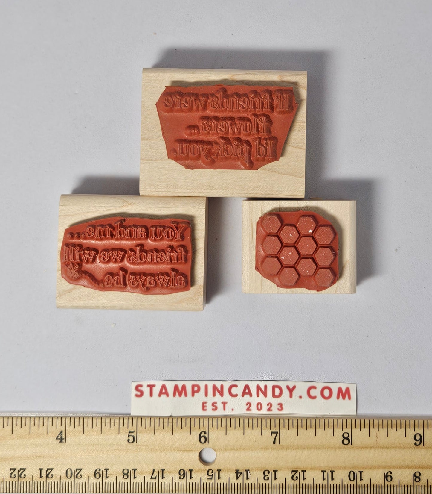 Stampin Up - Bees & Blossoms *Missing 1 Stamp*