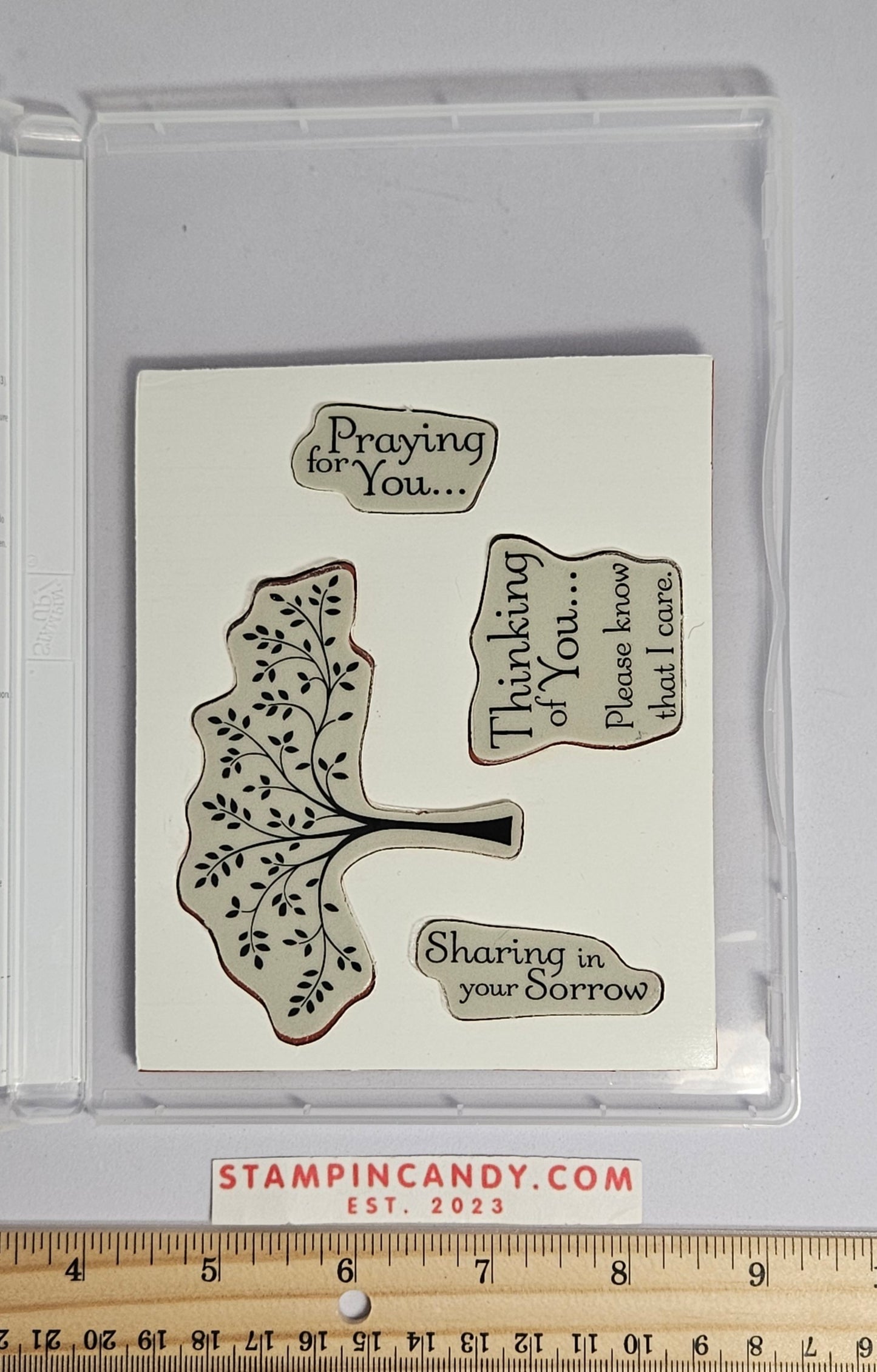 Stampin Up - Thoughts & Prayers *Set 2 of 2 ONLY*