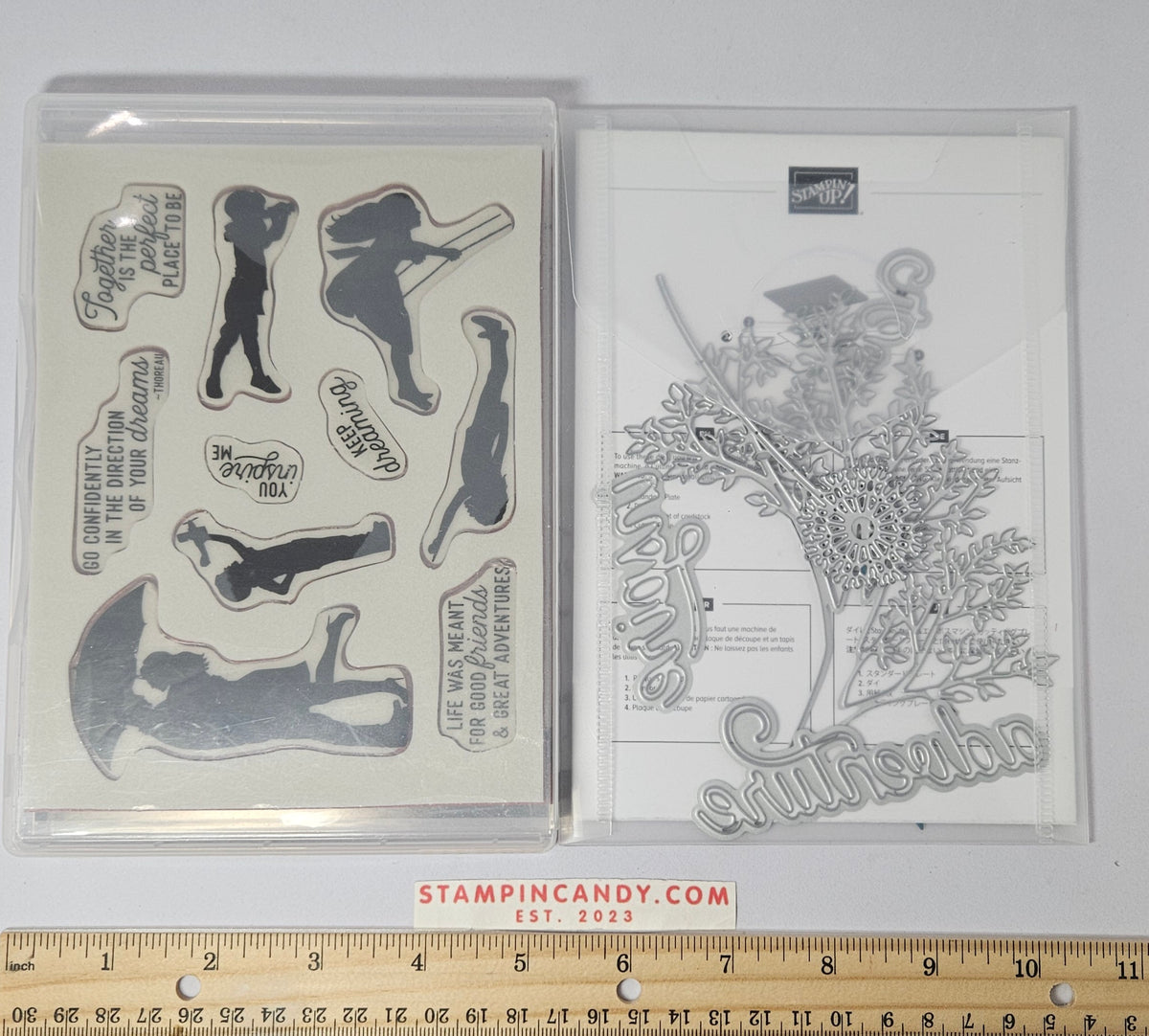 Stampin Up - Silhouette Scenes w/ Sweet Silhouettes Dies