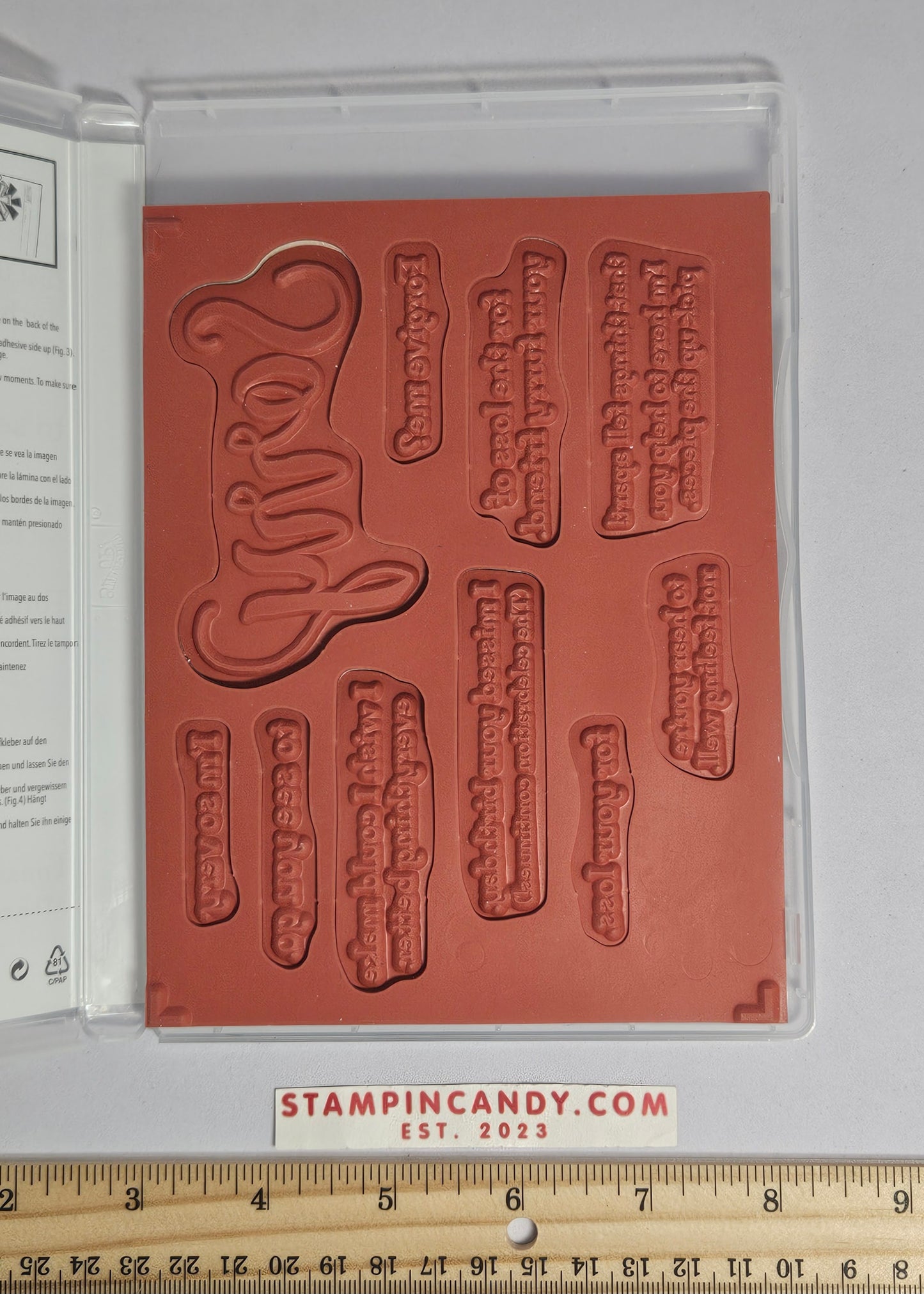 Stampin Up - Sorry for Everything