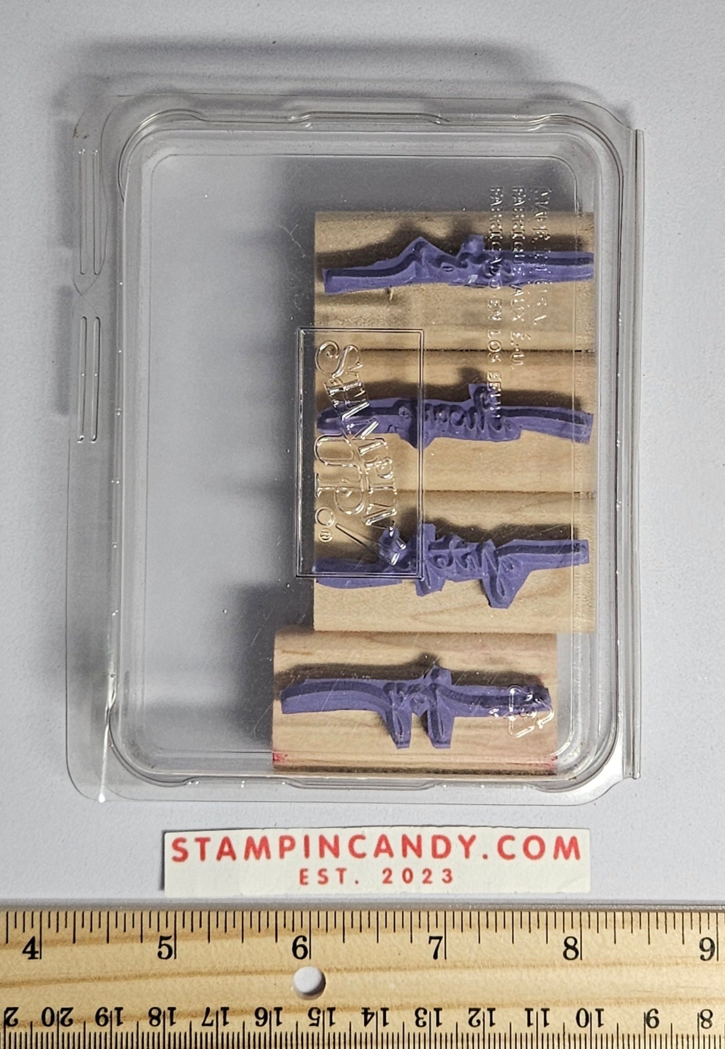 Stampin Up - Small Script