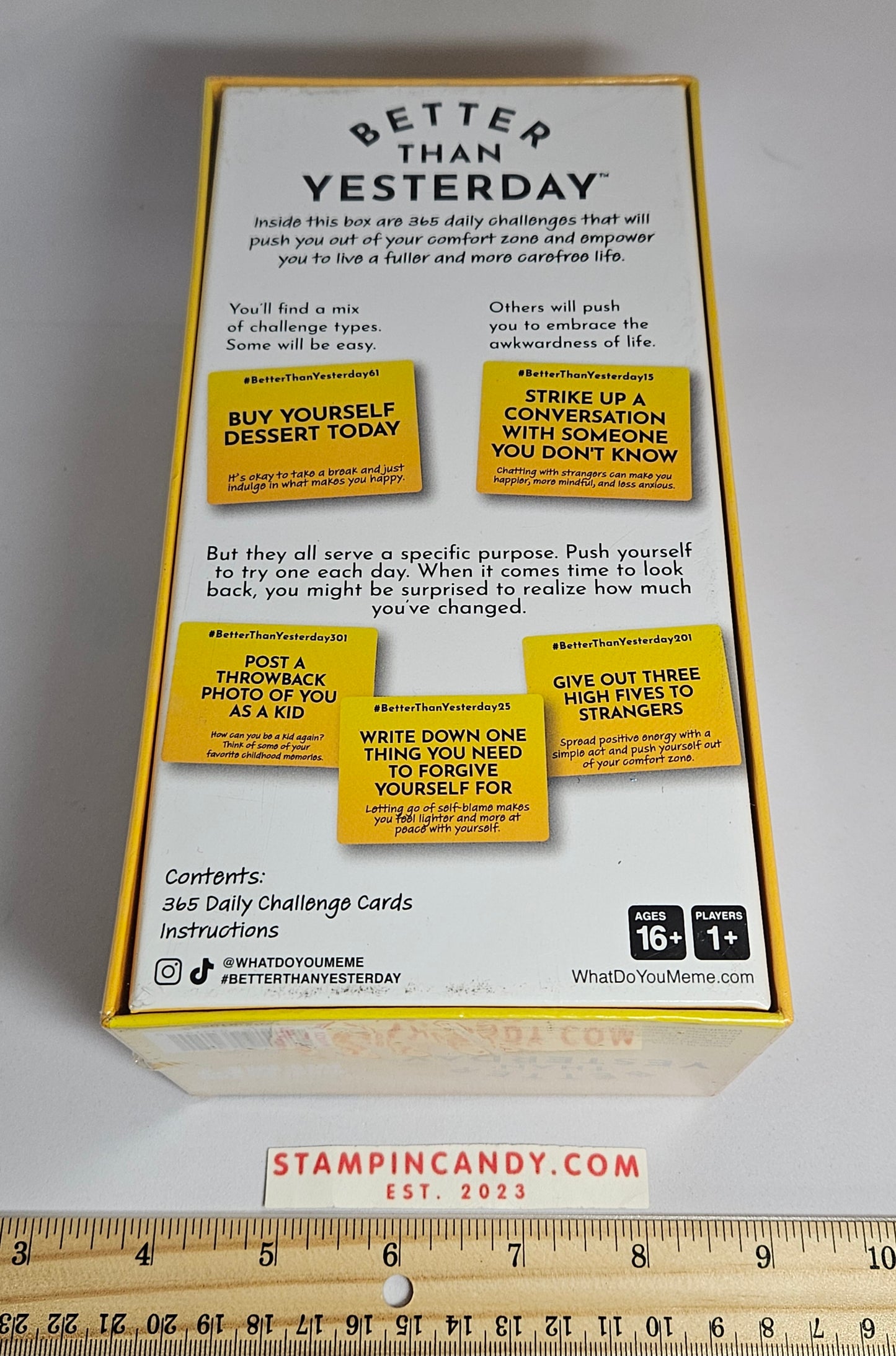 Better Than Yesterday - 365 Day Self Improvement Prompts