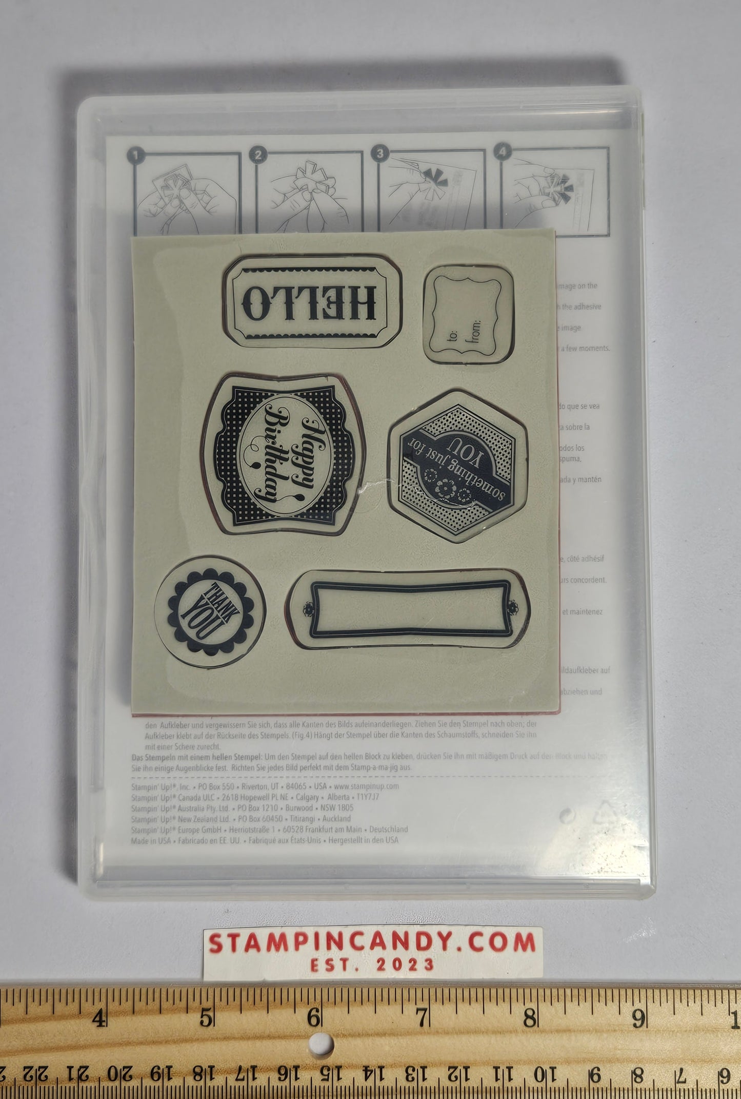 Stampin Up - Label Something