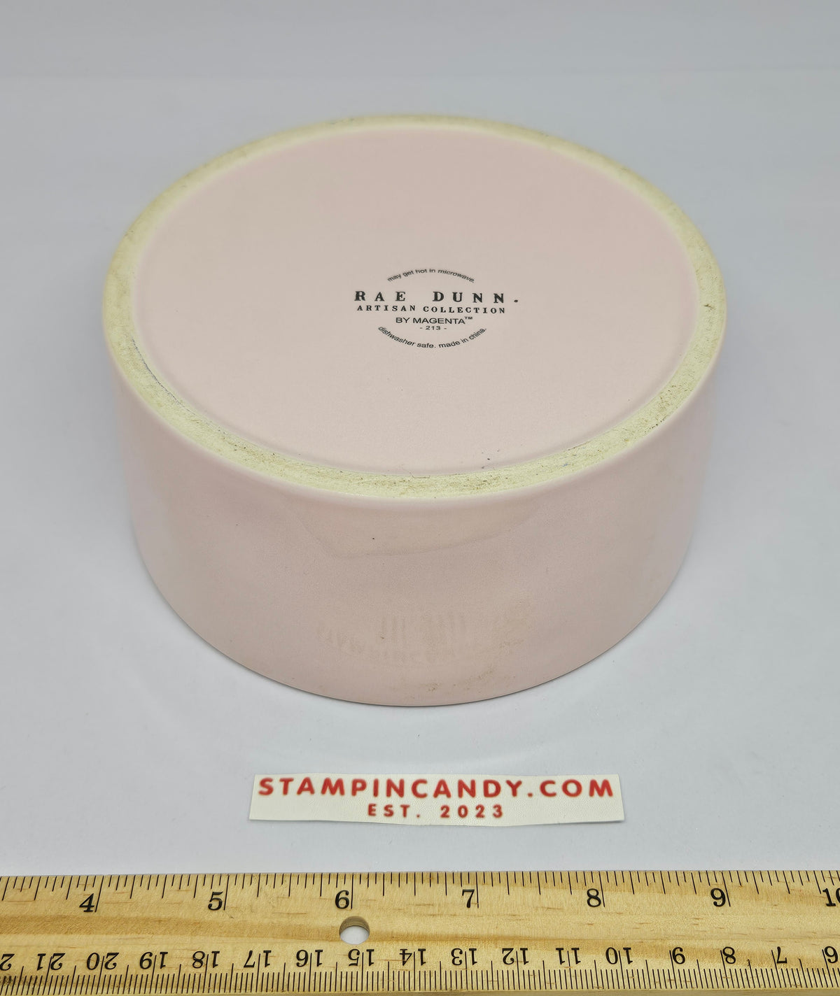 Rae Dunn - Live Love Bark - Pet Food / Water Bowl