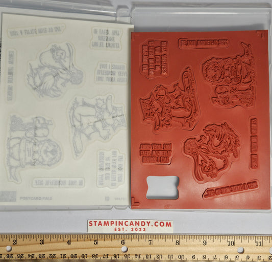 Stampin Up - Postcard Pals *Missing 1 Stamp*