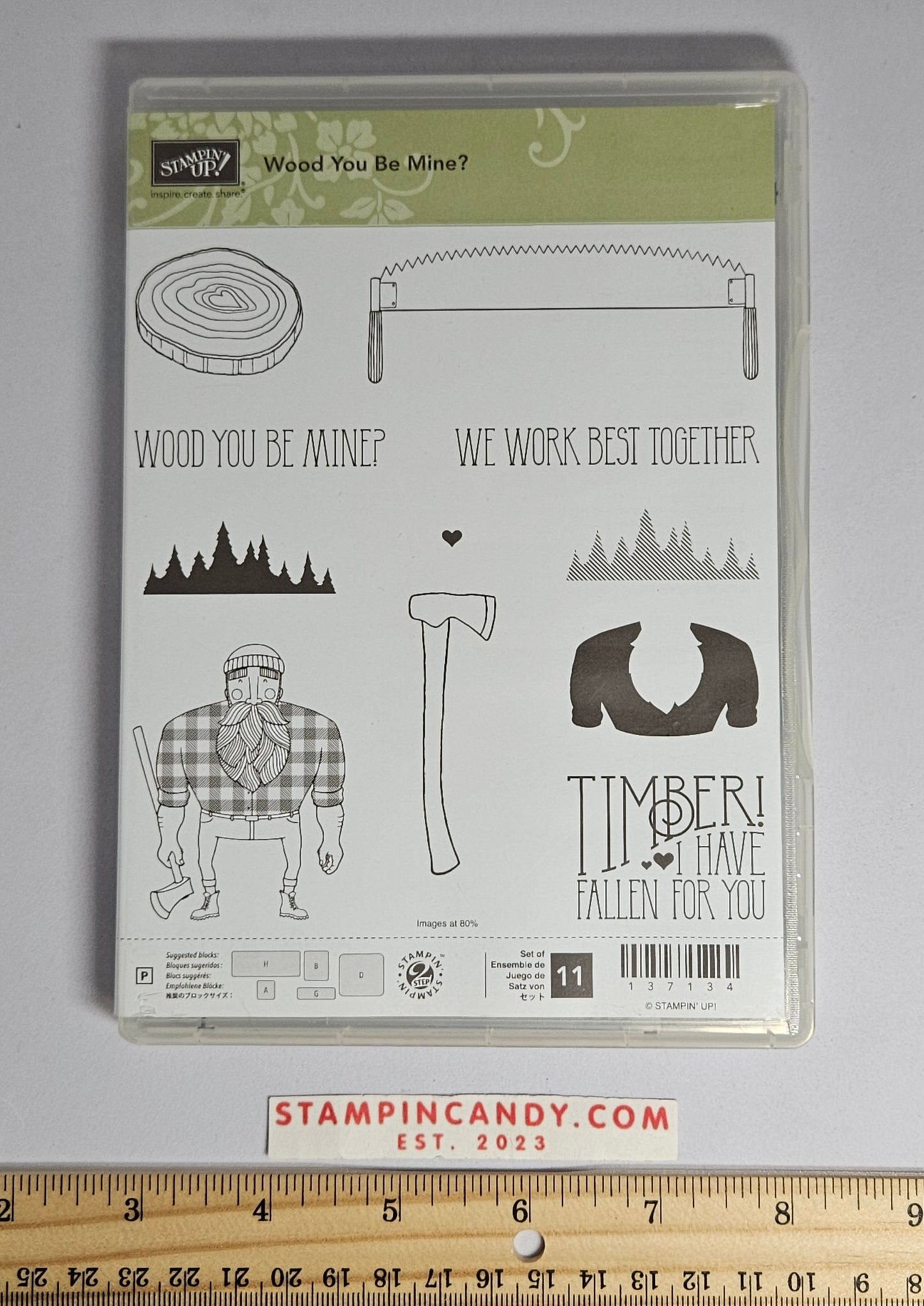 Stampin Up - Wood You Be Mine?