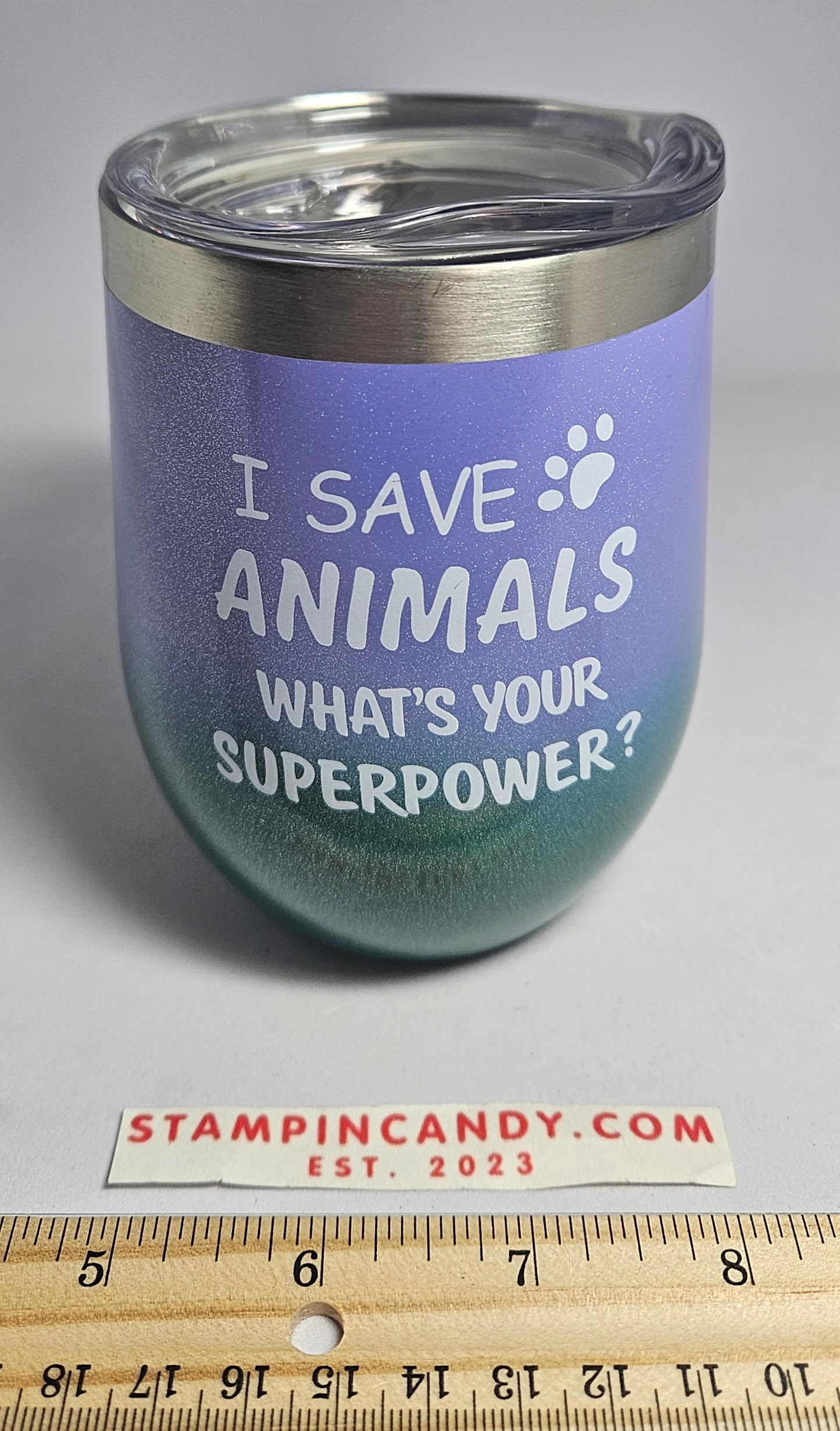 "I Save Animals What's Your Superpower?" Tumbler