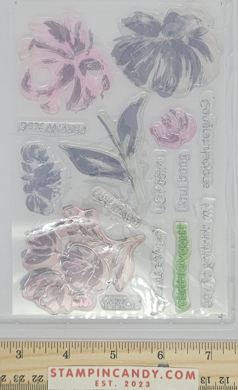Stampin Up - Art Gallery with Floral Gallery Dies