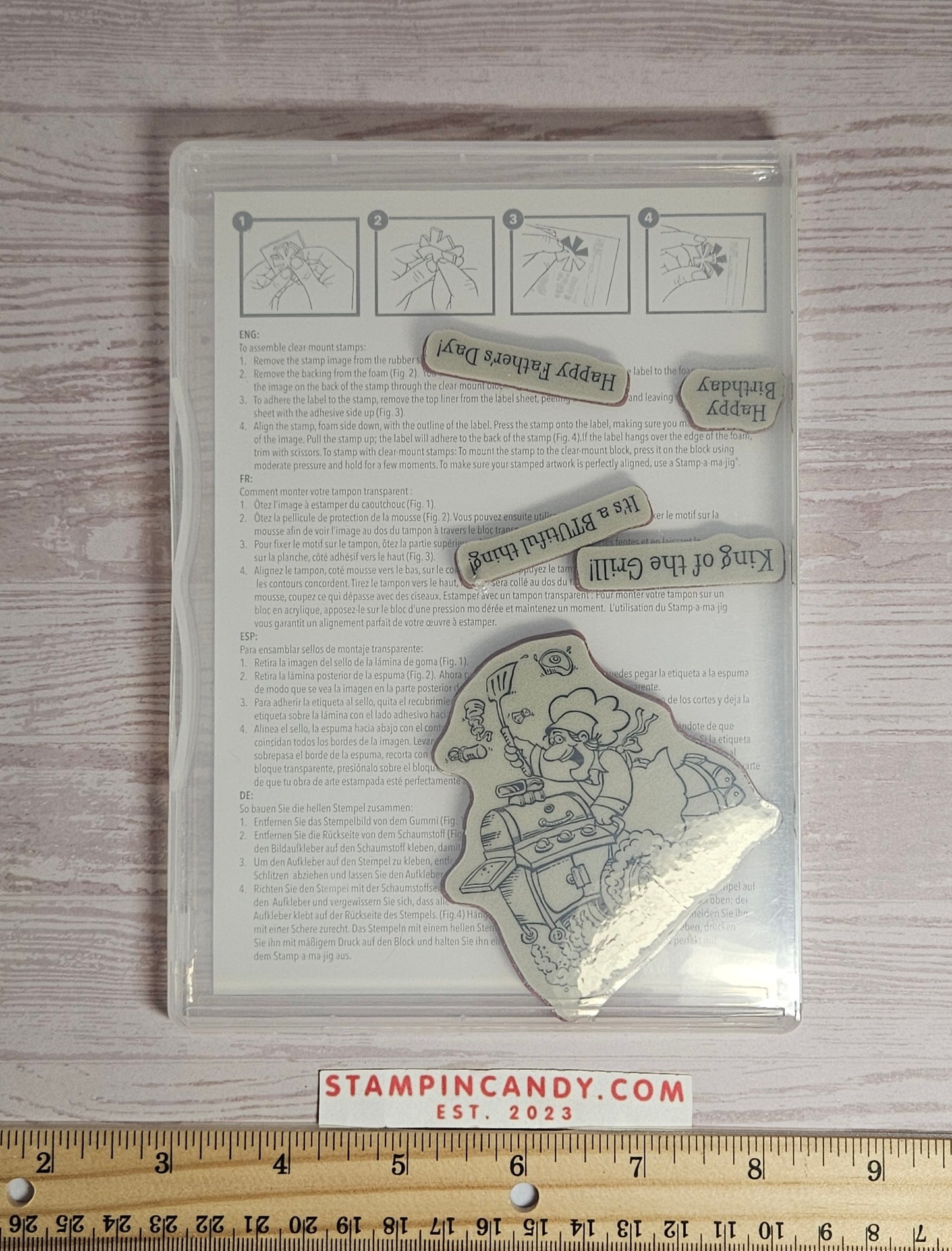 Stampin Up - King of the Grill