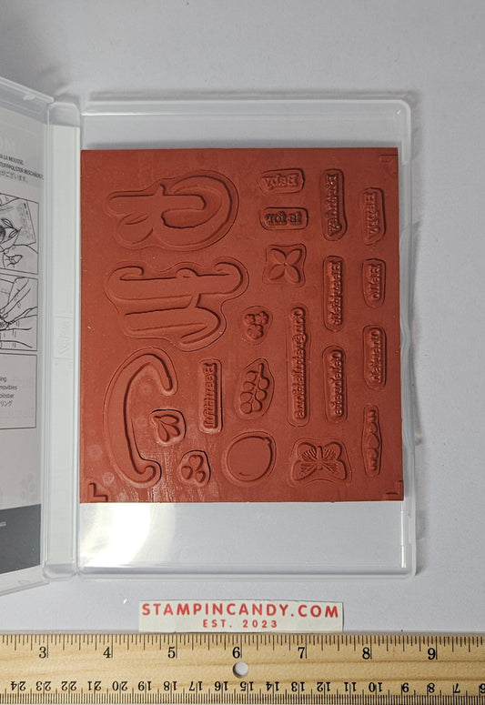 Stampin Up - Monogram Messages