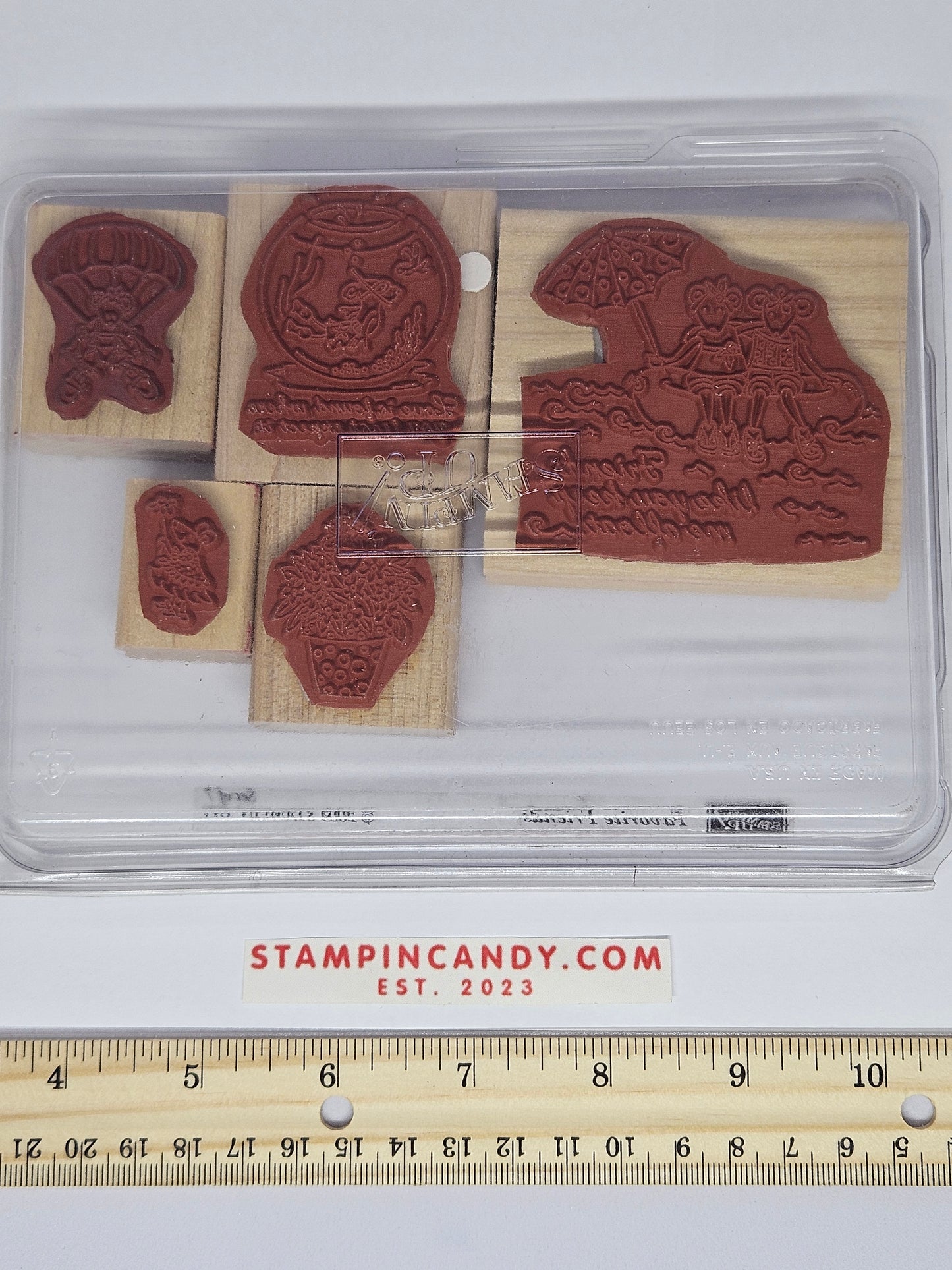 Stampin Up - Favorite Friends *MISSING 2 STAMPS*