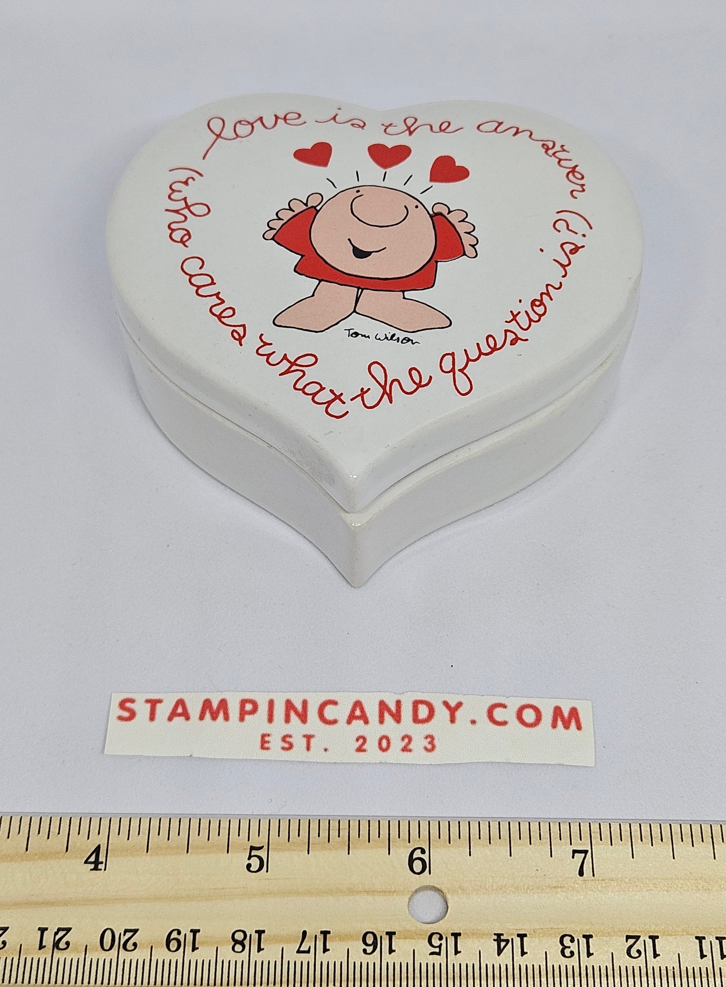 Ziggy Trinket / Jewelry Box - Tom Wilson - Love is the Answer