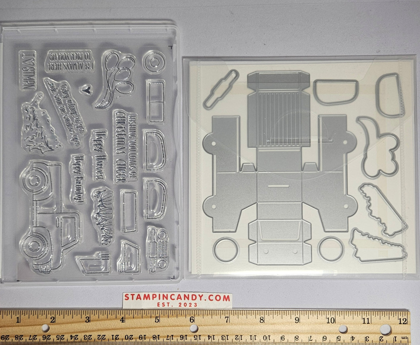 Stampin Up - Ride With Me with Truck Dies