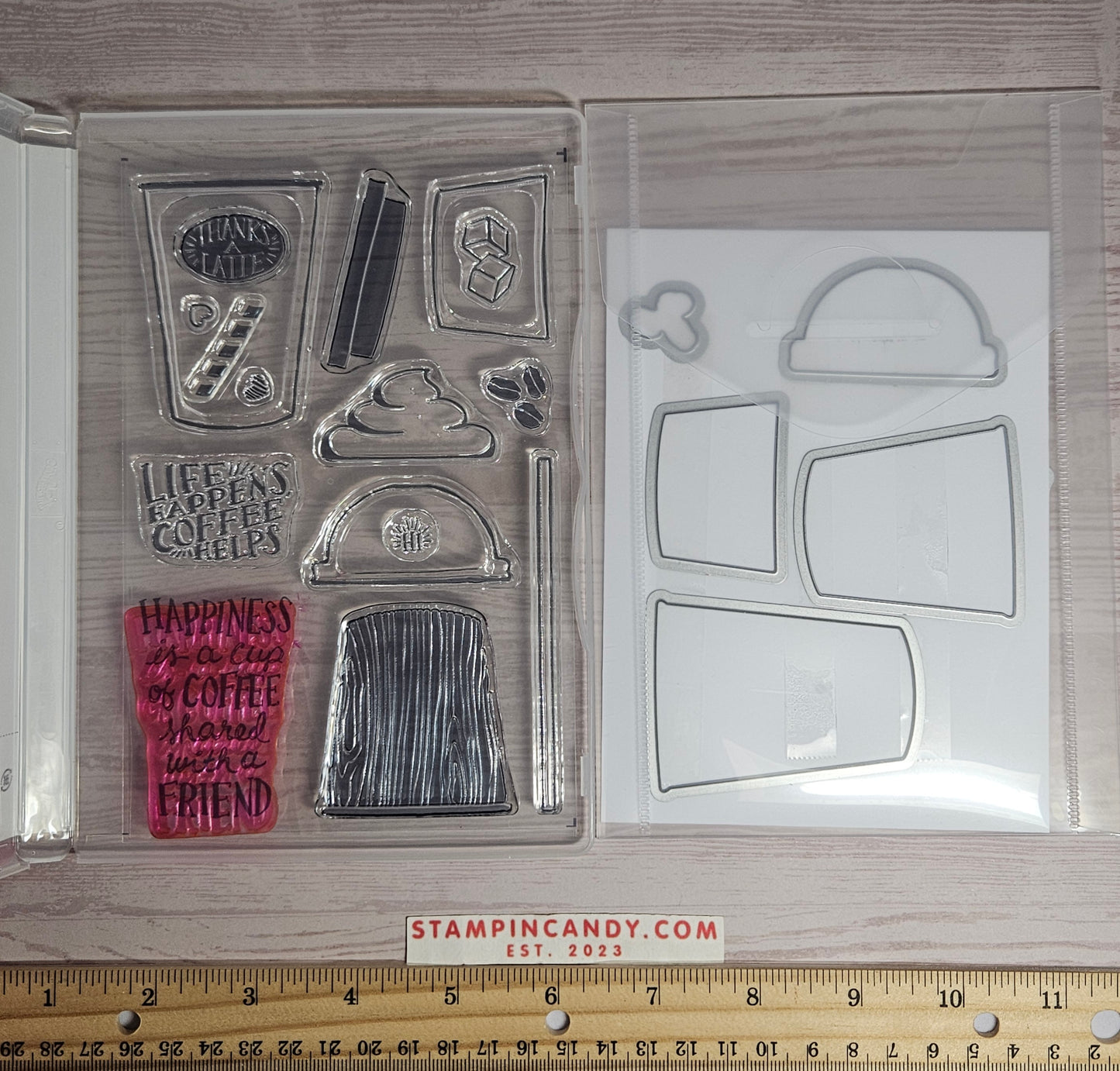 Stampin Up - Coffee Cafe with Dies