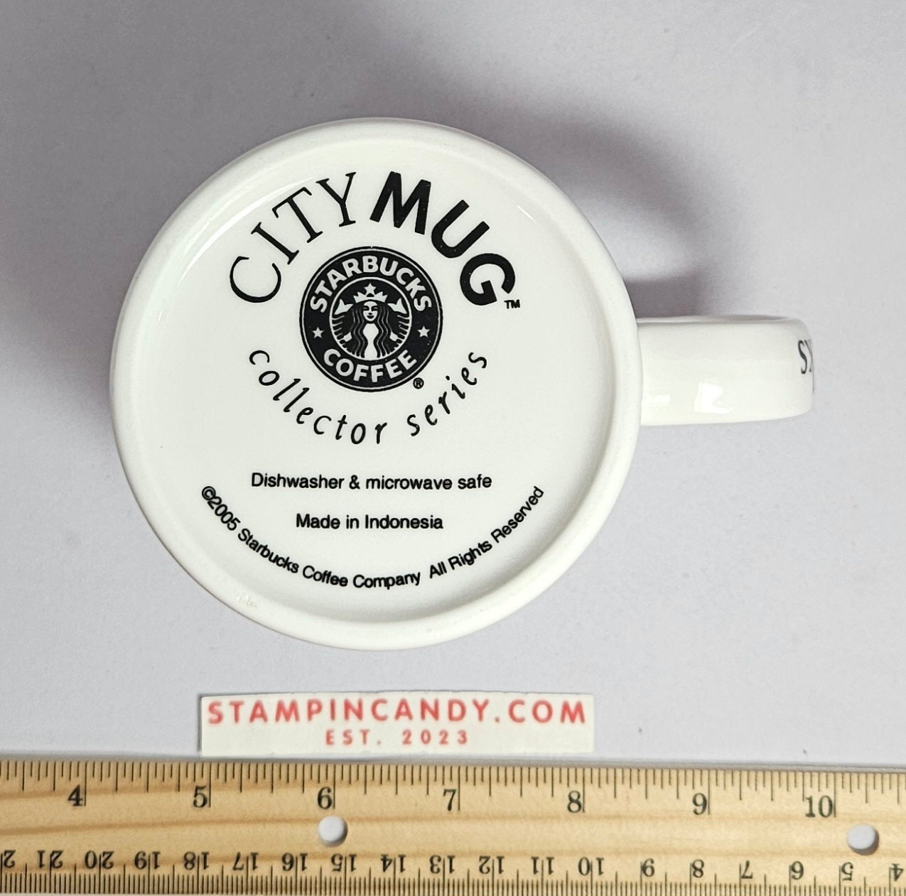 2005 Starbucks Jakarta "Collector Series" Mug