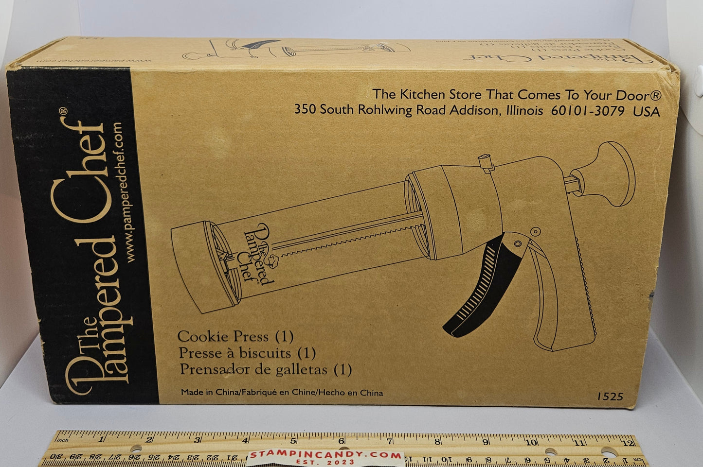 Pampered Chef Cookie Press
